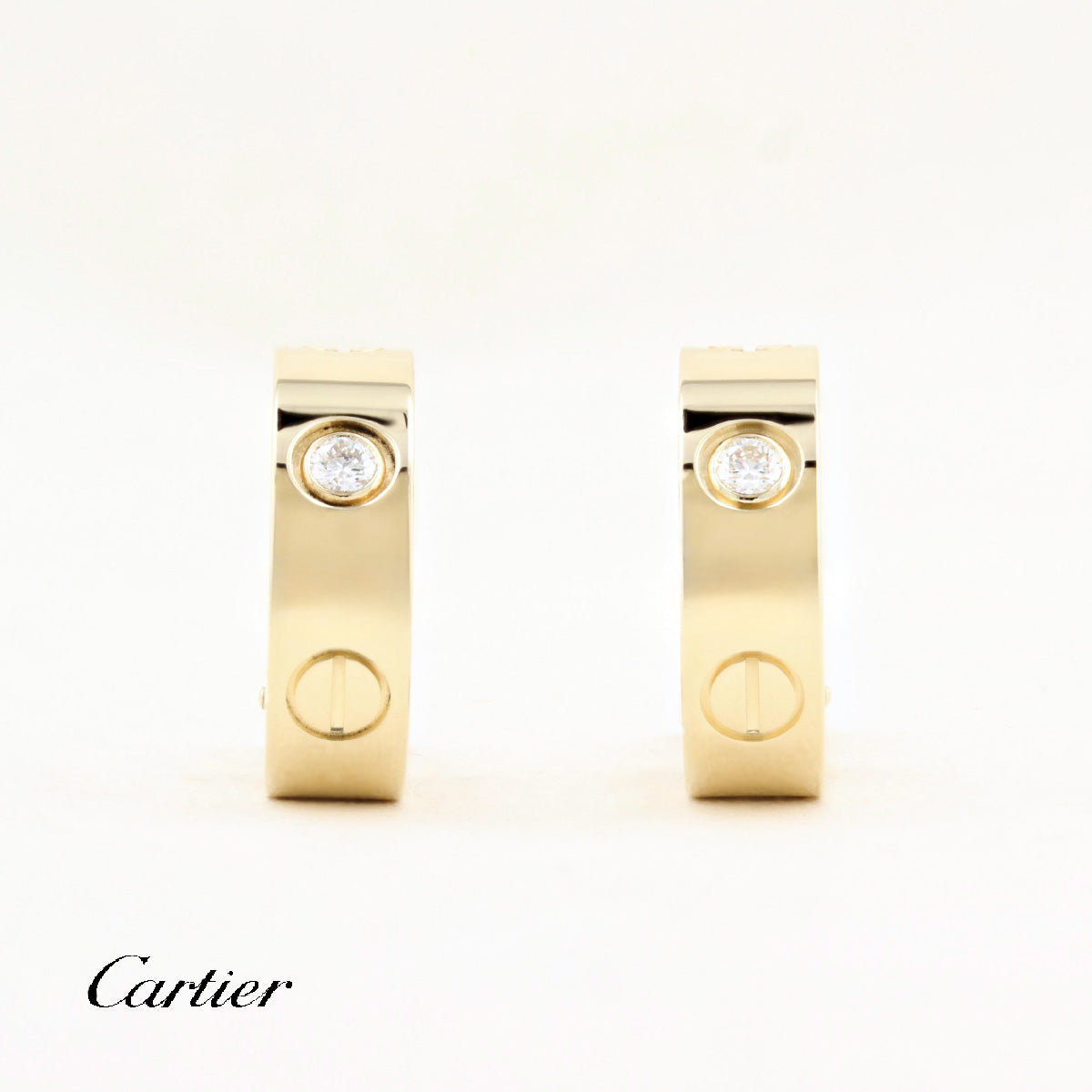 Cartier Diamond Love Earrings