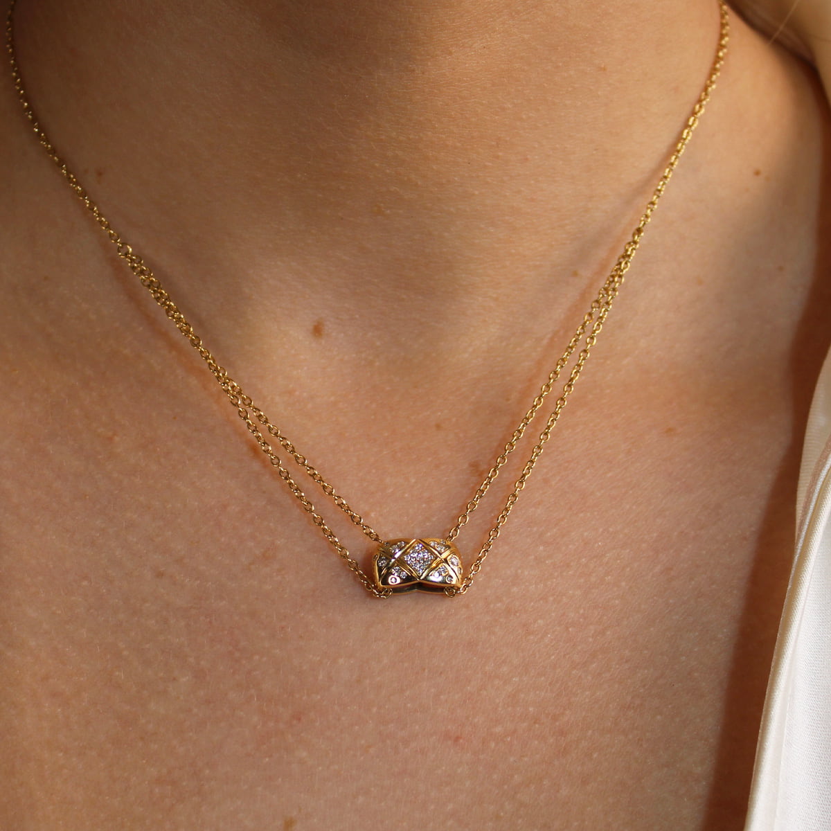 Chanel Coco Crush Diamond Necklace