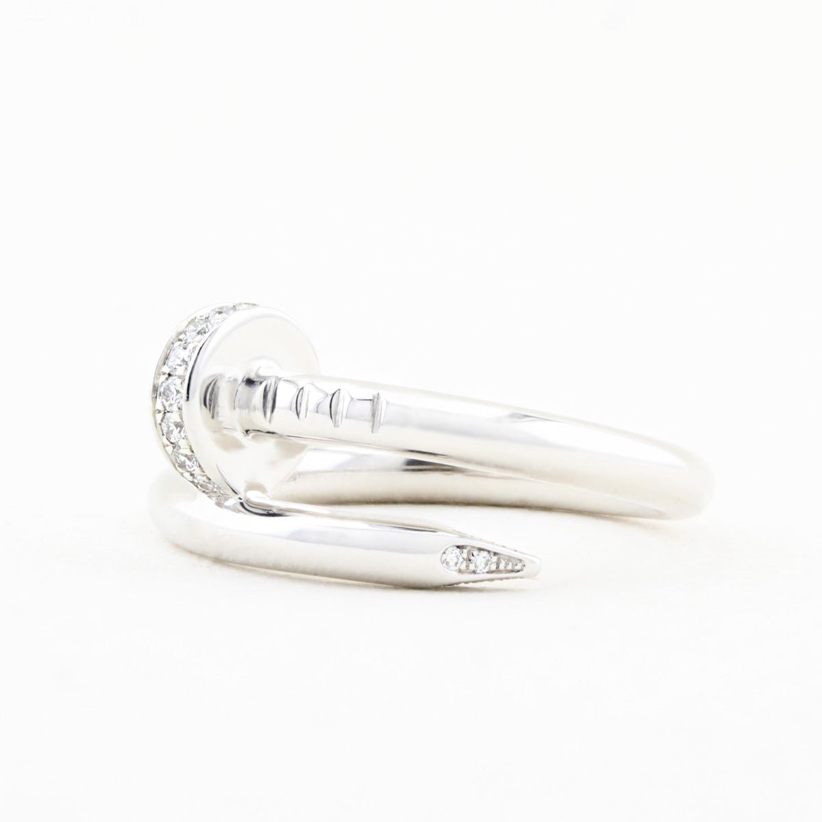 Cartier White Gold Juste Un Clou Ring - Size 51