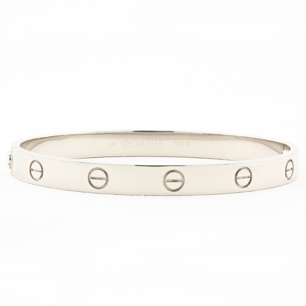 Vintage Cartier Classic Love Bracelet - Size 18