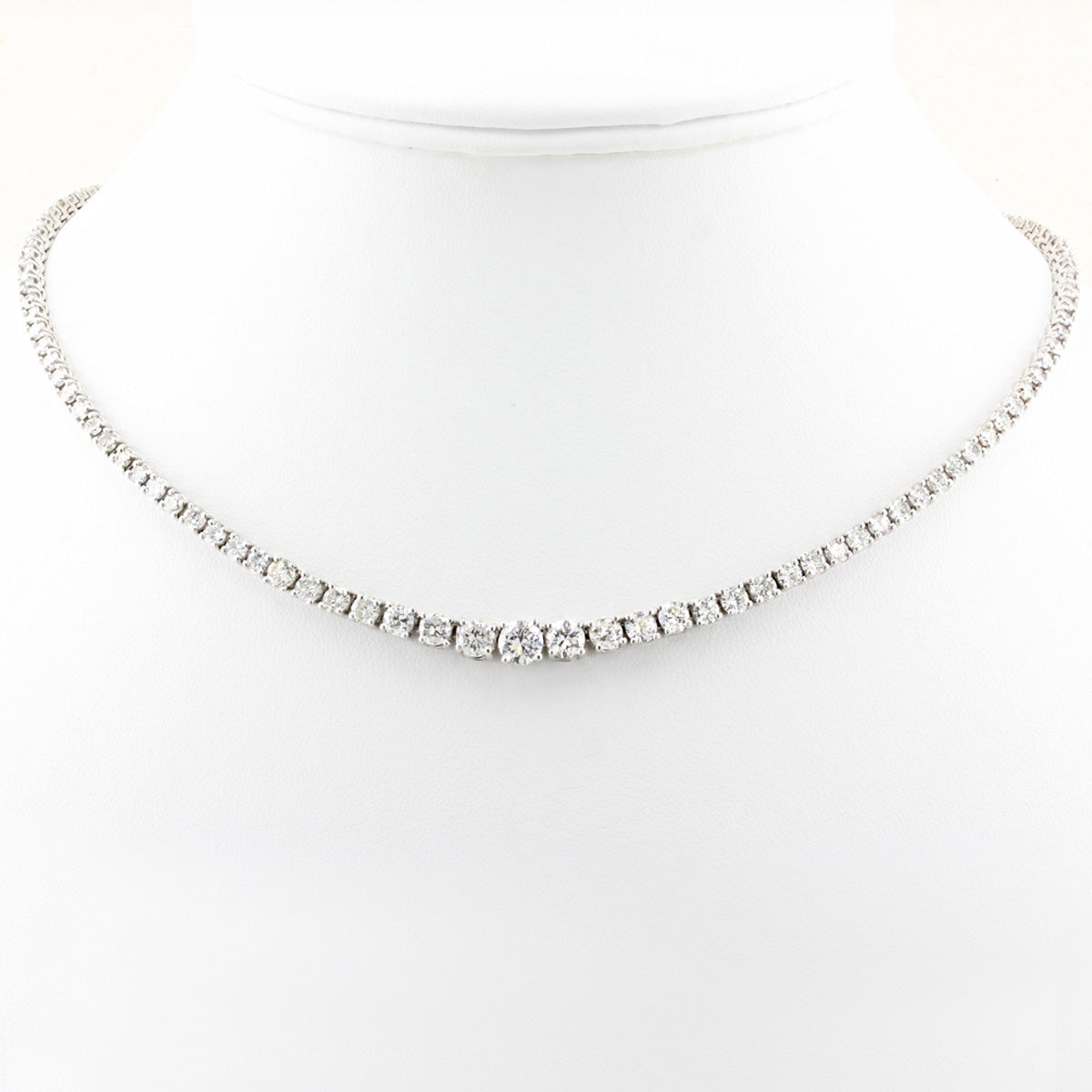 10ct Diamond Tennis Necklace