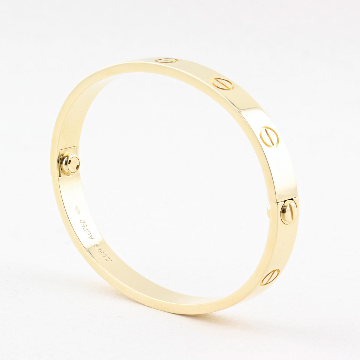 Cartier Classic Yellow Gold Love Bracelet - Size 16