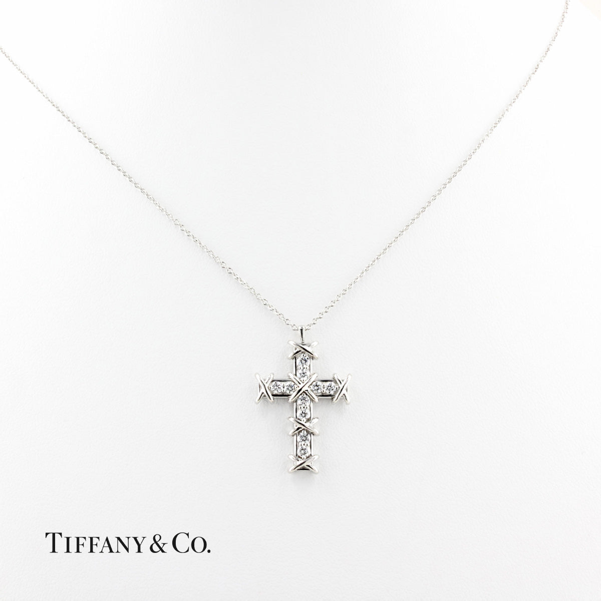 Tiffany Schlumberger Diamond Cross