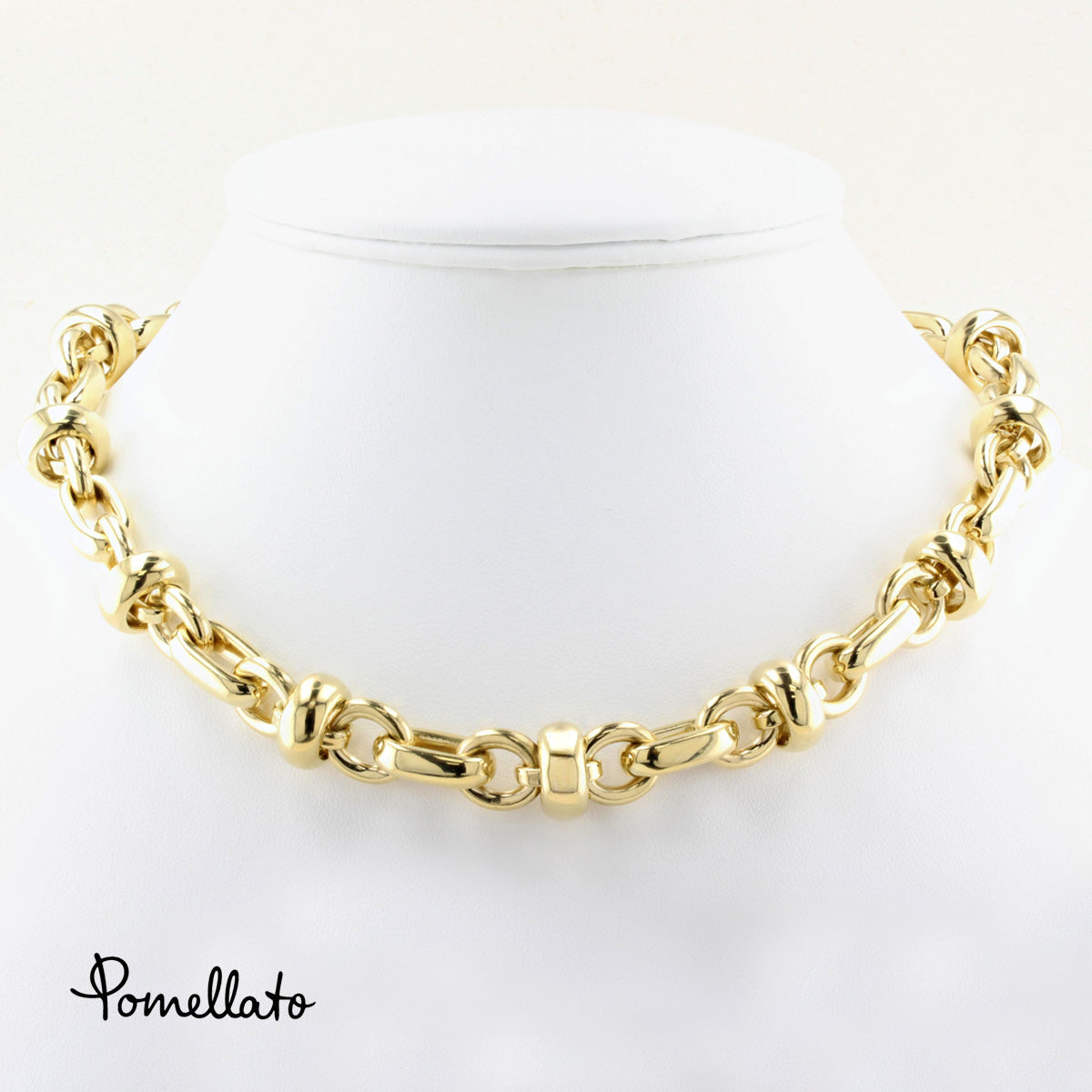 Pomellato Chunky 18ct Yellow Gold Chain Necklace