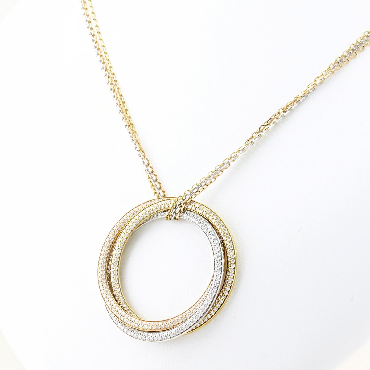 Rare Vintage Cartier Trinity Necklace