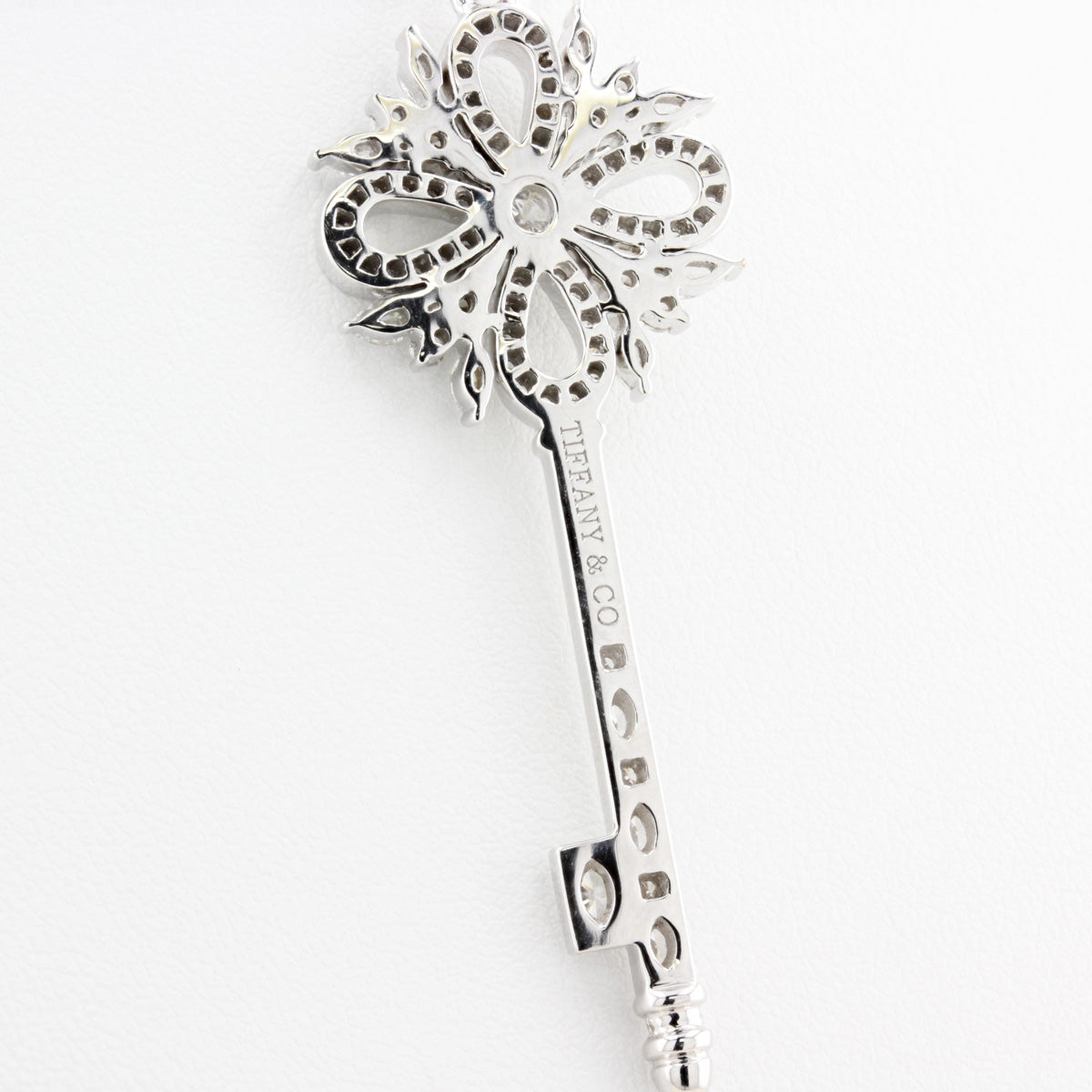 Tiffany Victoria Diamond Key Pendant