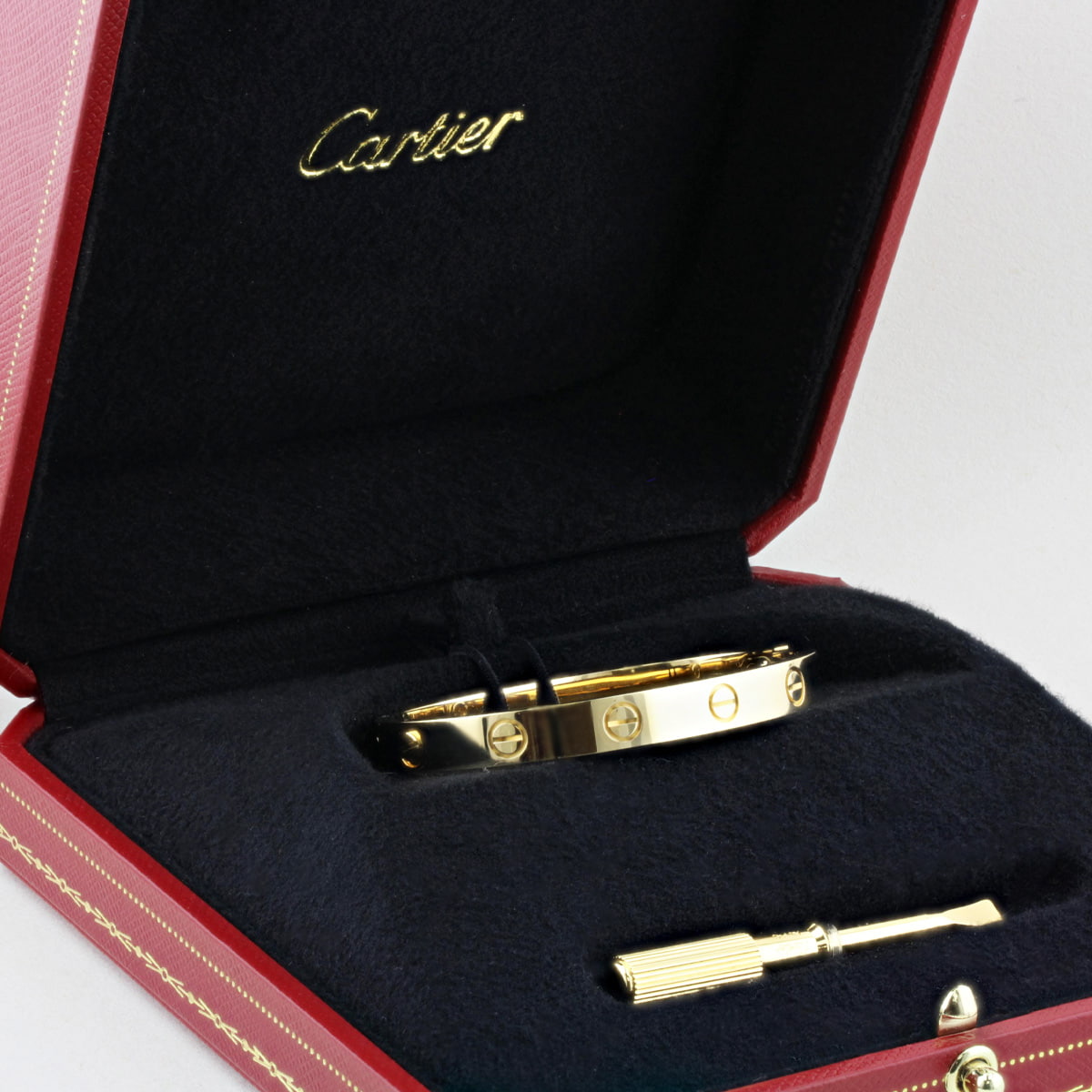 Cartier Classic Yellow Gold Love Bracelet - Size 15