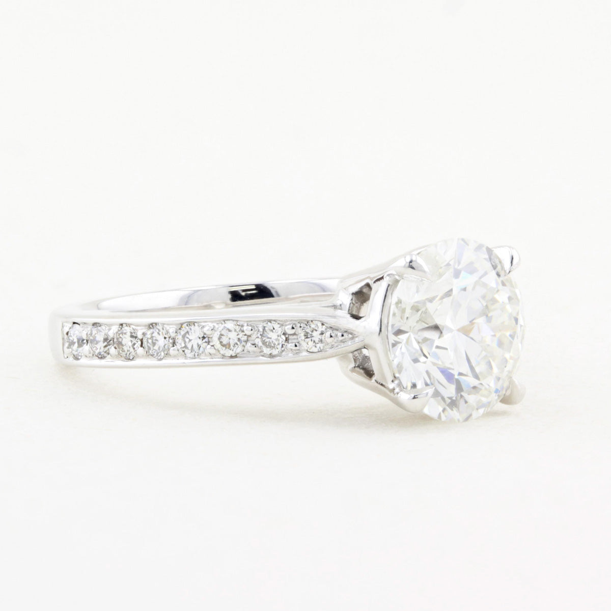 2.21ct Diamond Solitaire Engagement Ring
