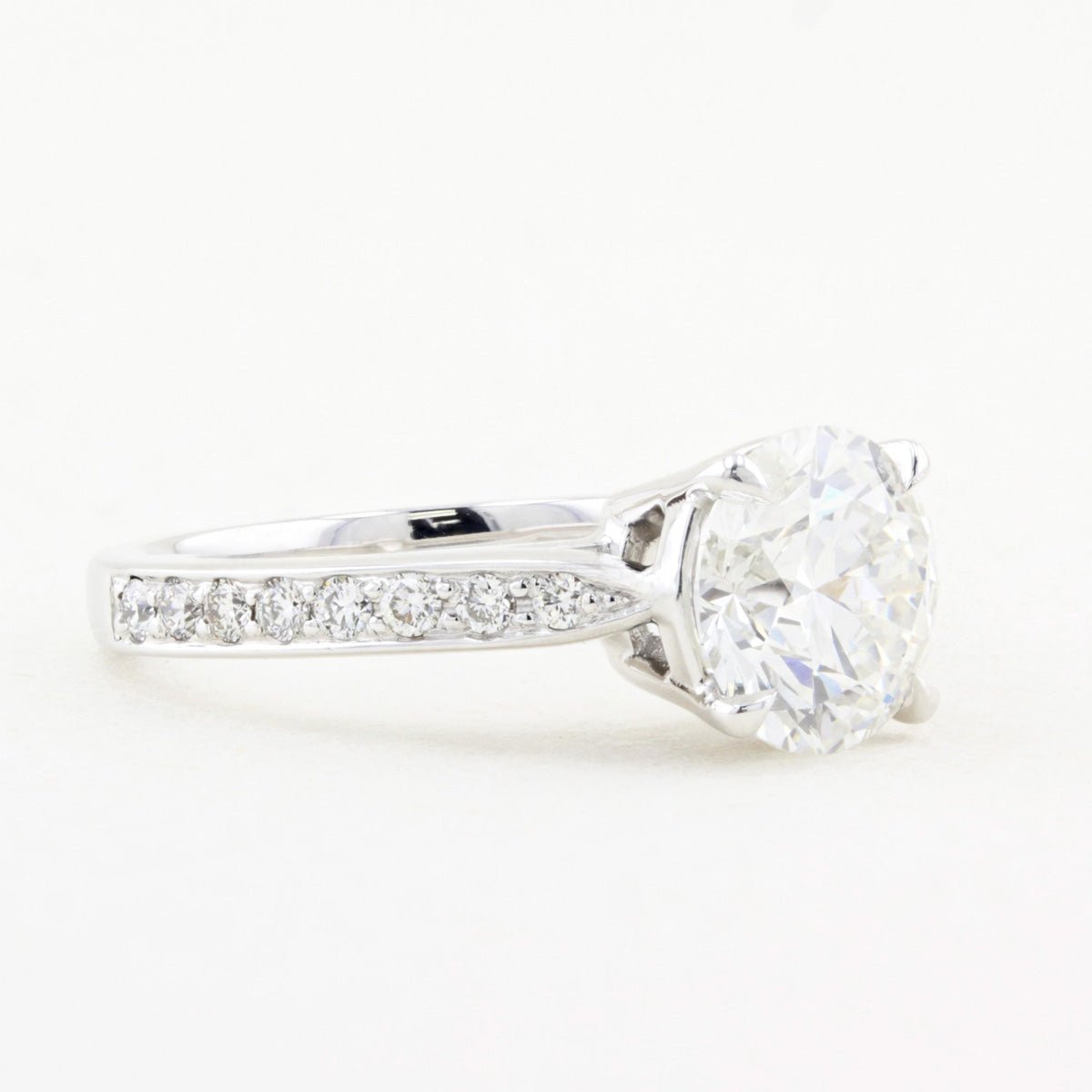 2.21ct Diamond Solitaire Engagement Ring