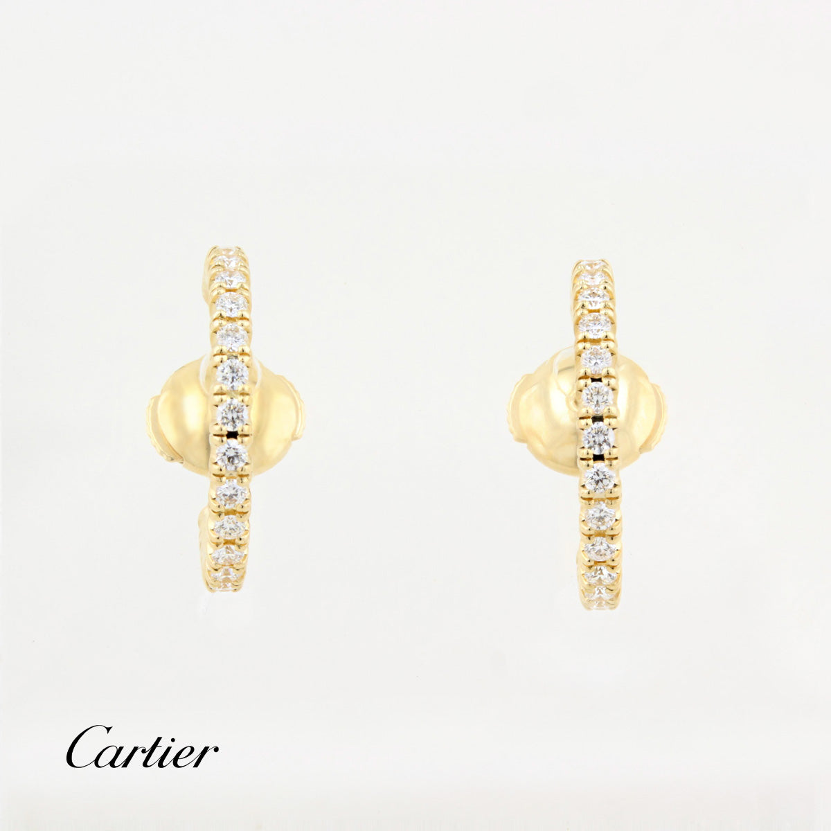 Etincelle de Cartier Diamond Hoop Earrings