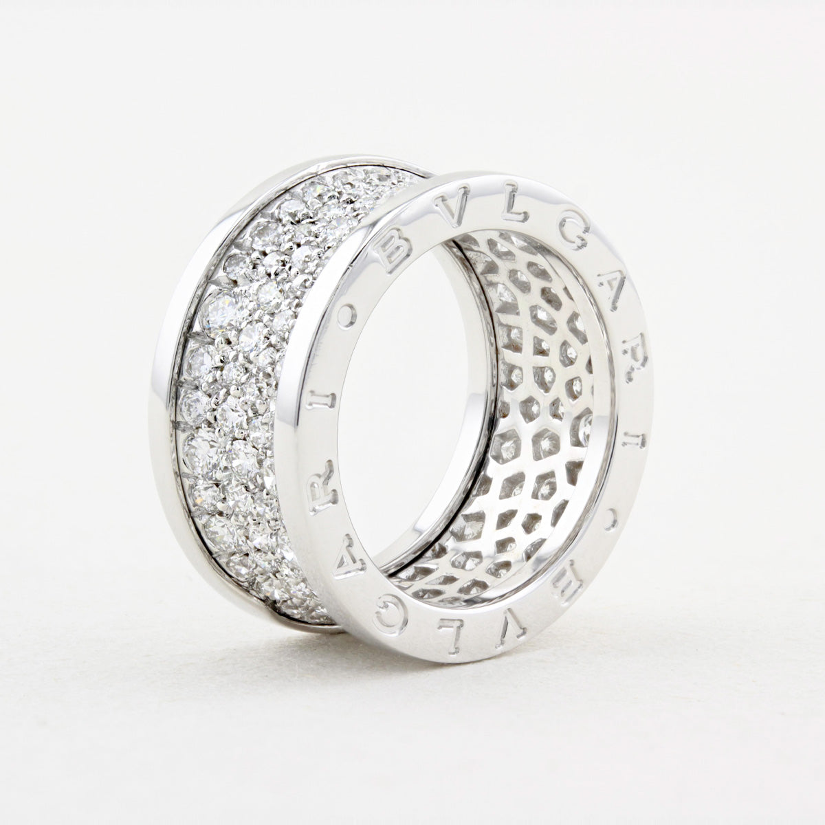 White Gold Bulgari B.Zero Diamond Ring