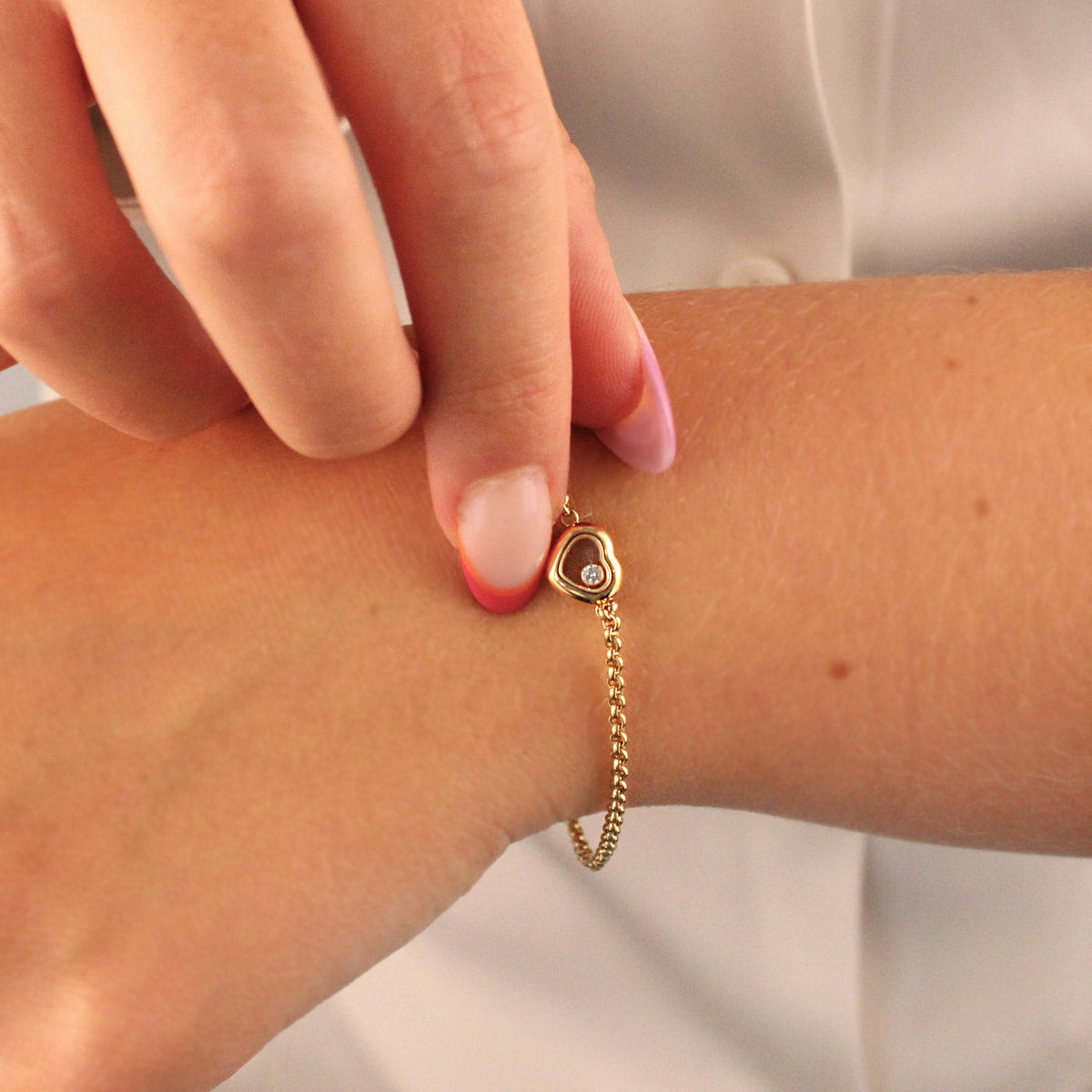 Chopard Happy Diamonds Icons Diamond Bracelet