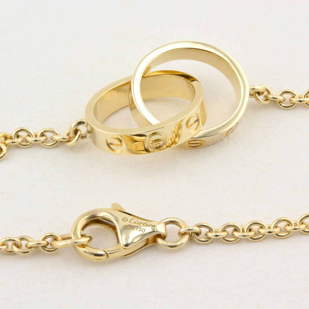 Cartier Interlocking Love Bracelet On Chain