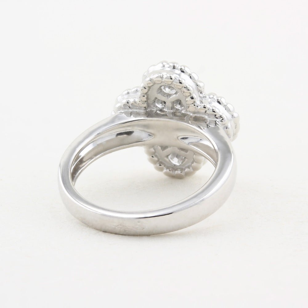 Van Cleef & Arpels Diamond Alhambra Ring