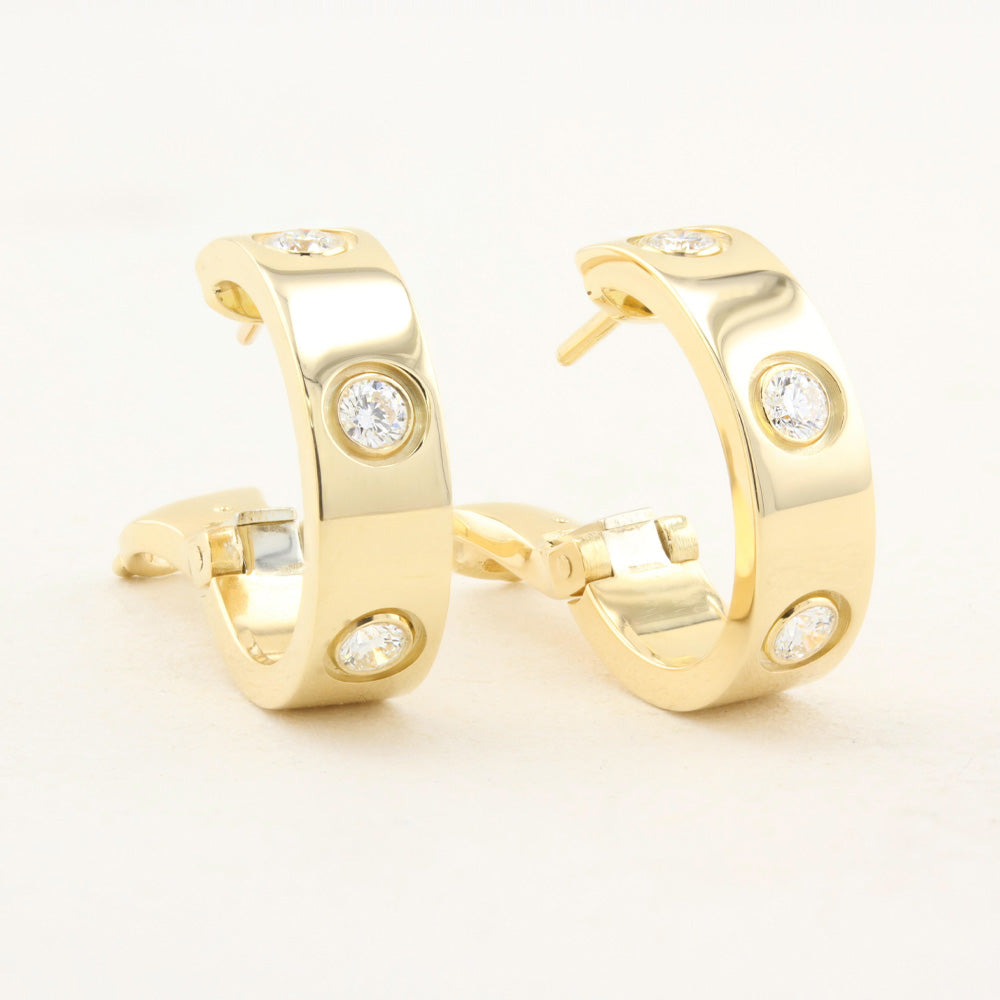 Cartier Diamond Love Hoop Earring