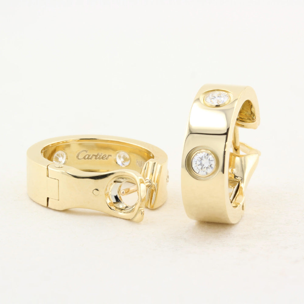 Cartier Diamond Love Hoop Earring