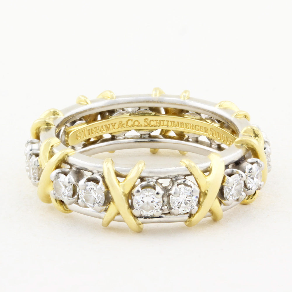 Pre-Owned Tiffany Schlumberger Sixteen Stone Ring