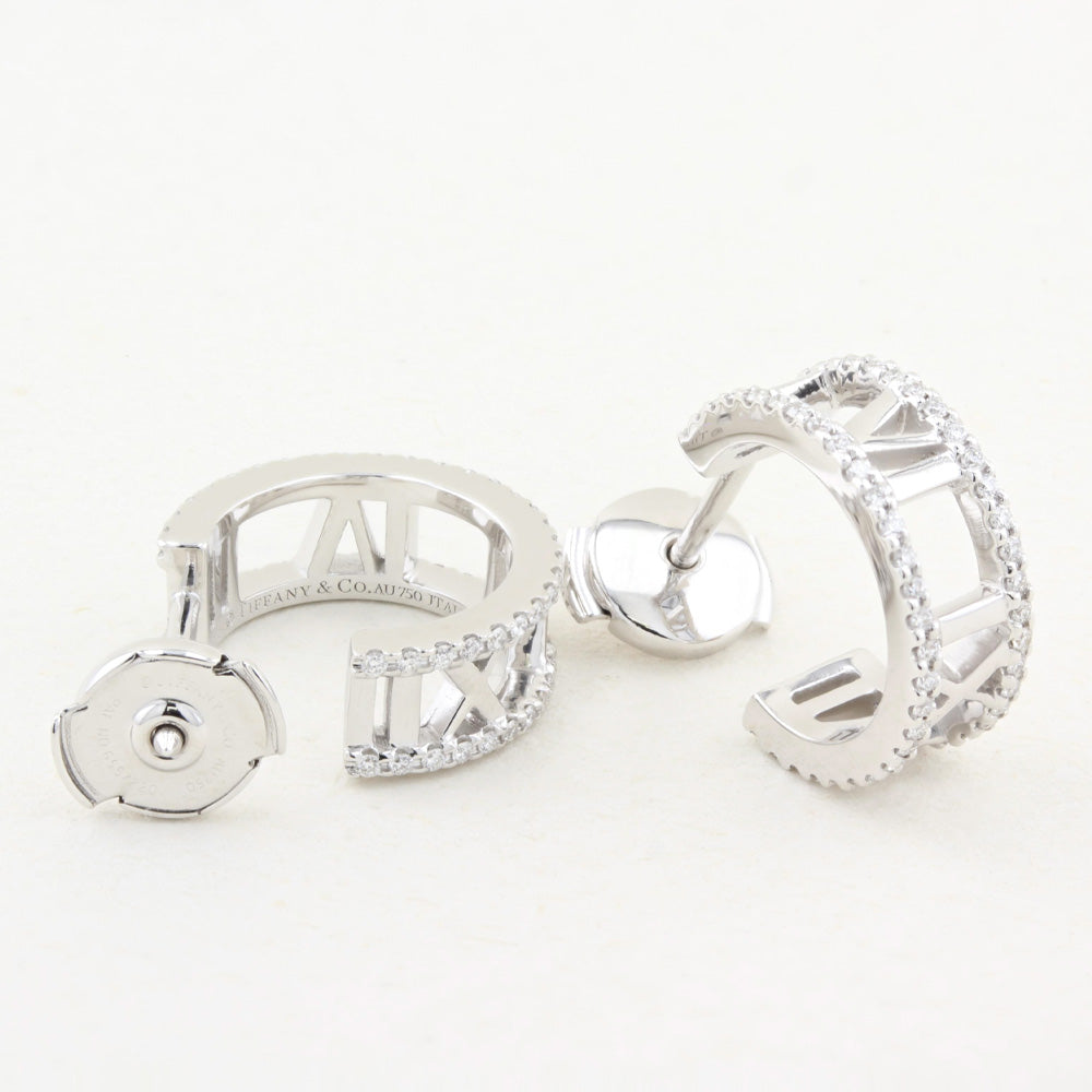 Tiffany & Co. Diamond Atlas Hoop Earrings