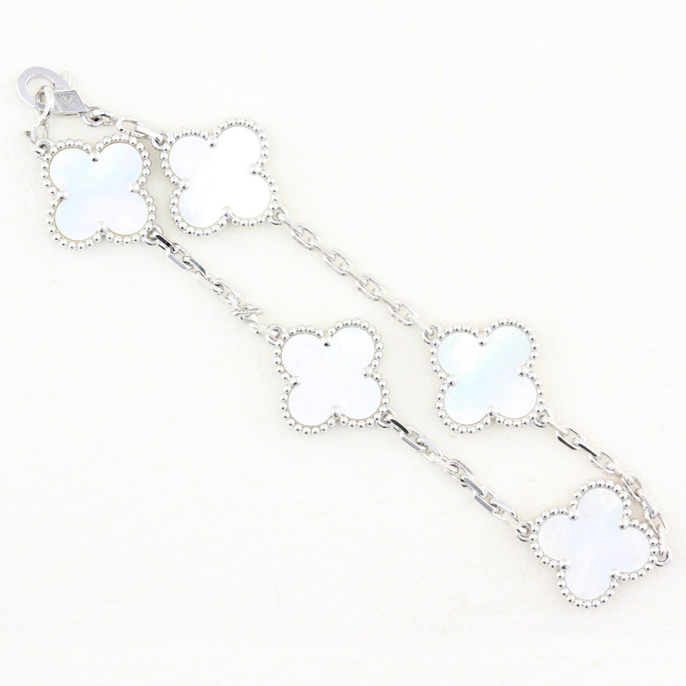 Van Cleef & Arpels Mother of Pearl Alhambra Bracelet