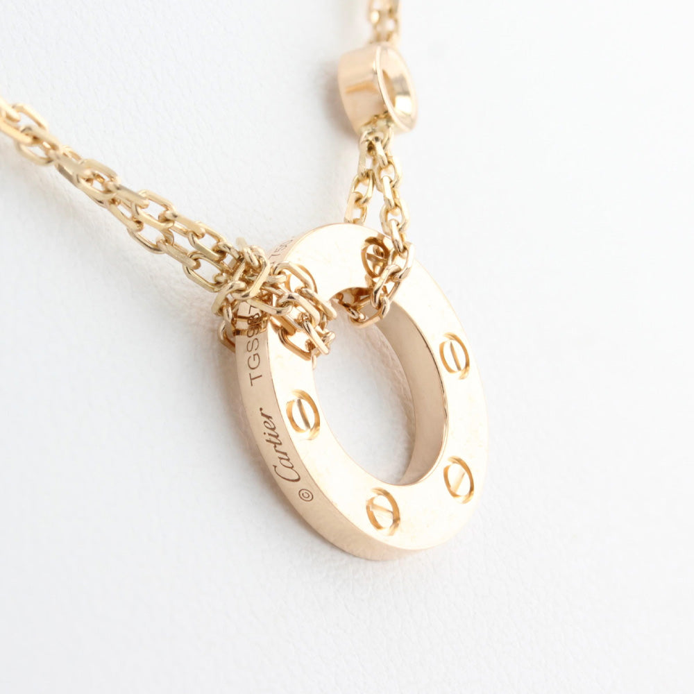 Cartier Diamond Two Diamonds Love Necklace