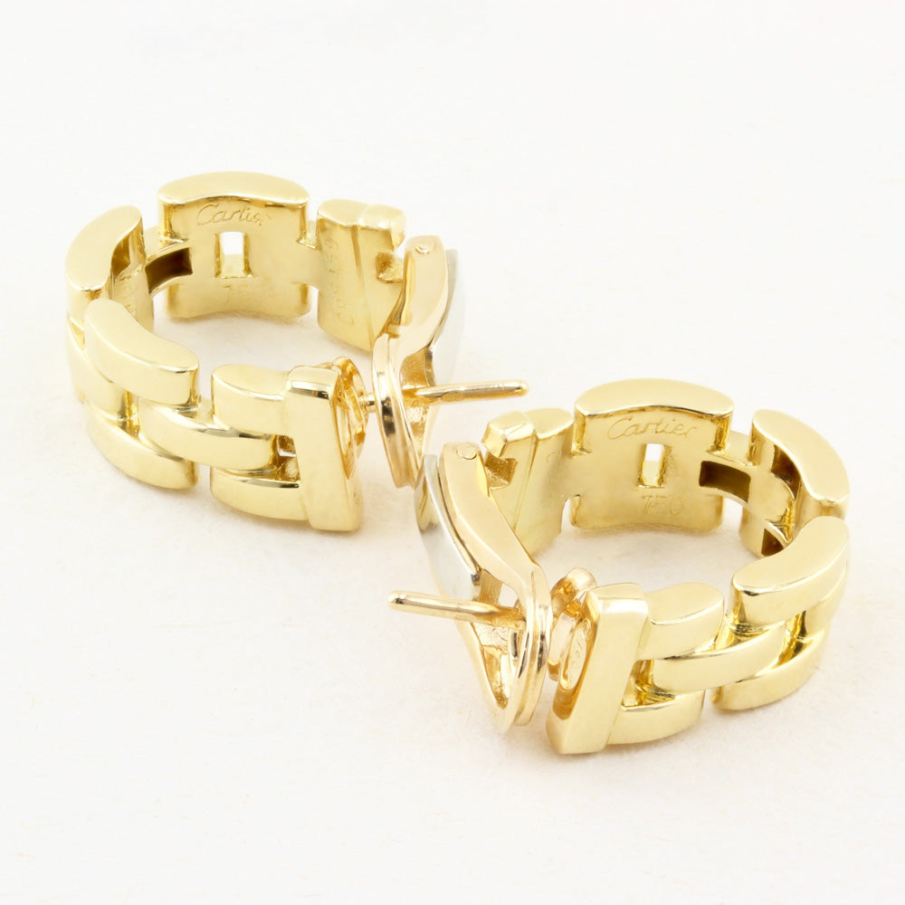 Vintage Cartier Mallion Panthere Earrings