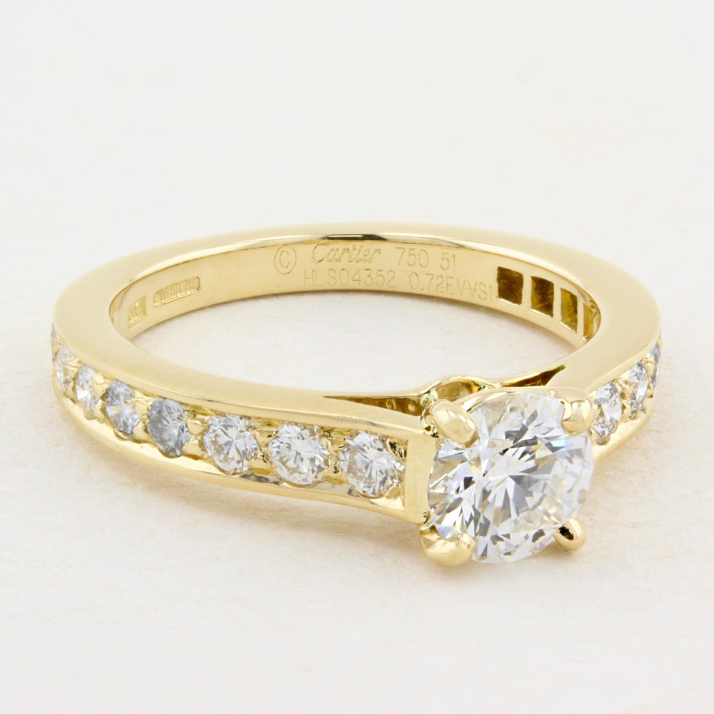 Cartier 0.72ct Diamond Ring