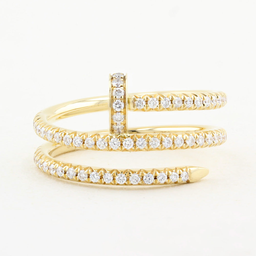 Cartier Juste Un Clou Diamond Semi-Paved Ring