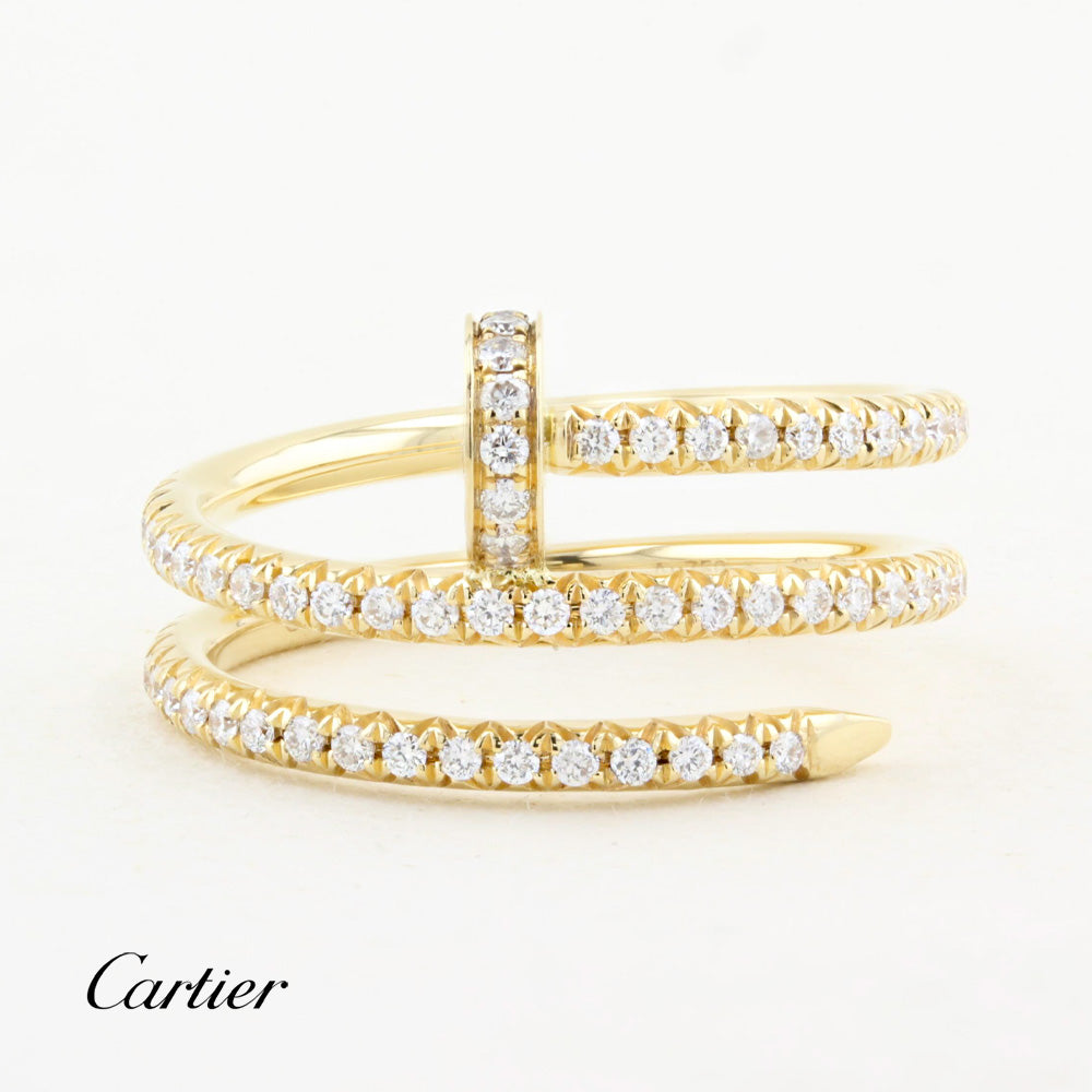 Cartier Juste Un Clou Diamond Semi-Paved Ring