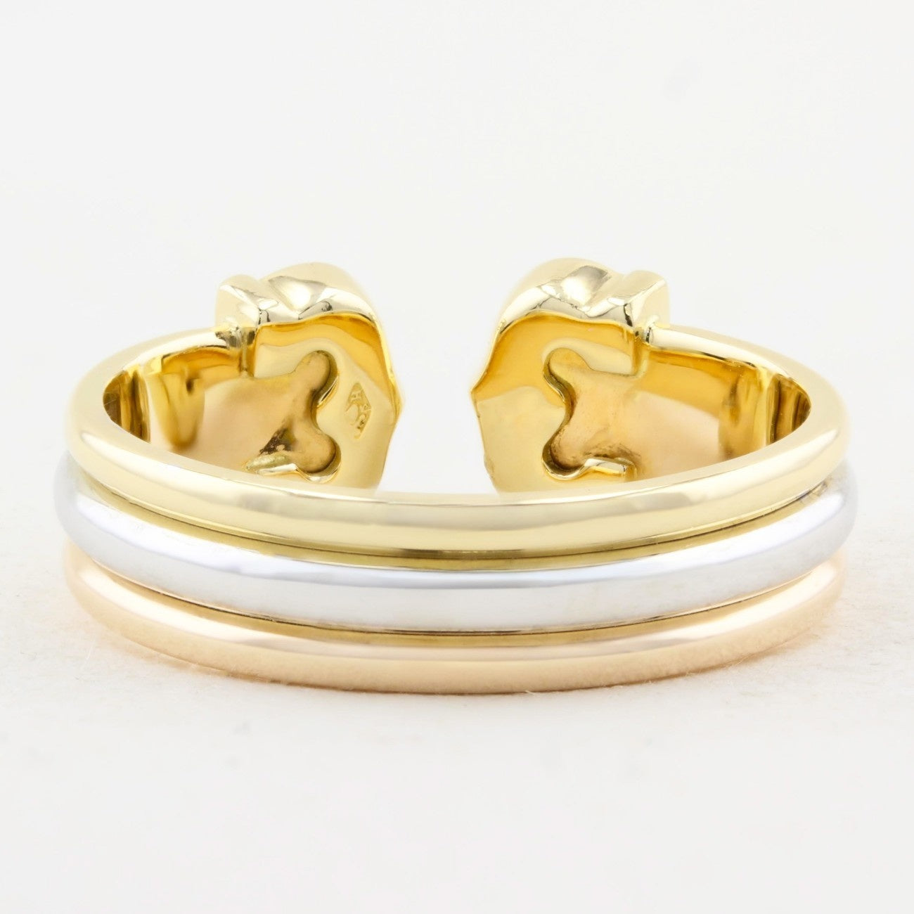 Vintage Cartier Double C Diamond SM Ring