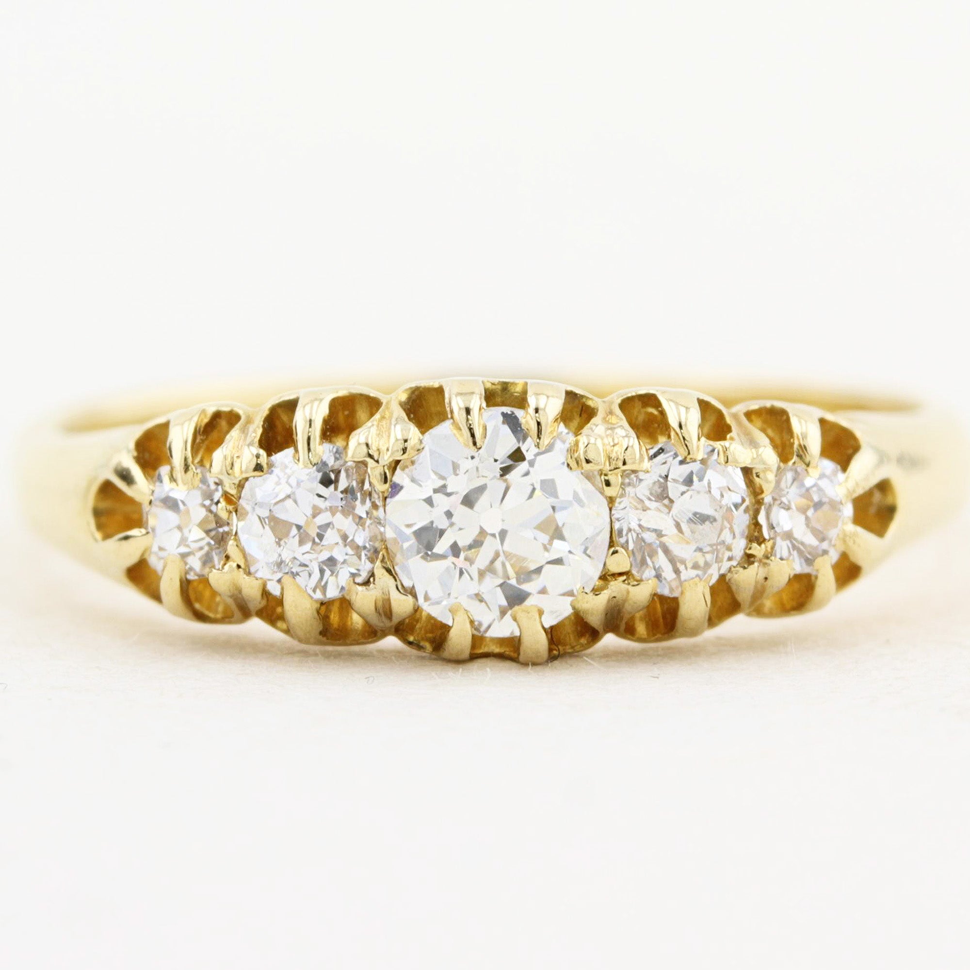 Antique Diamond Five Stone Ring
