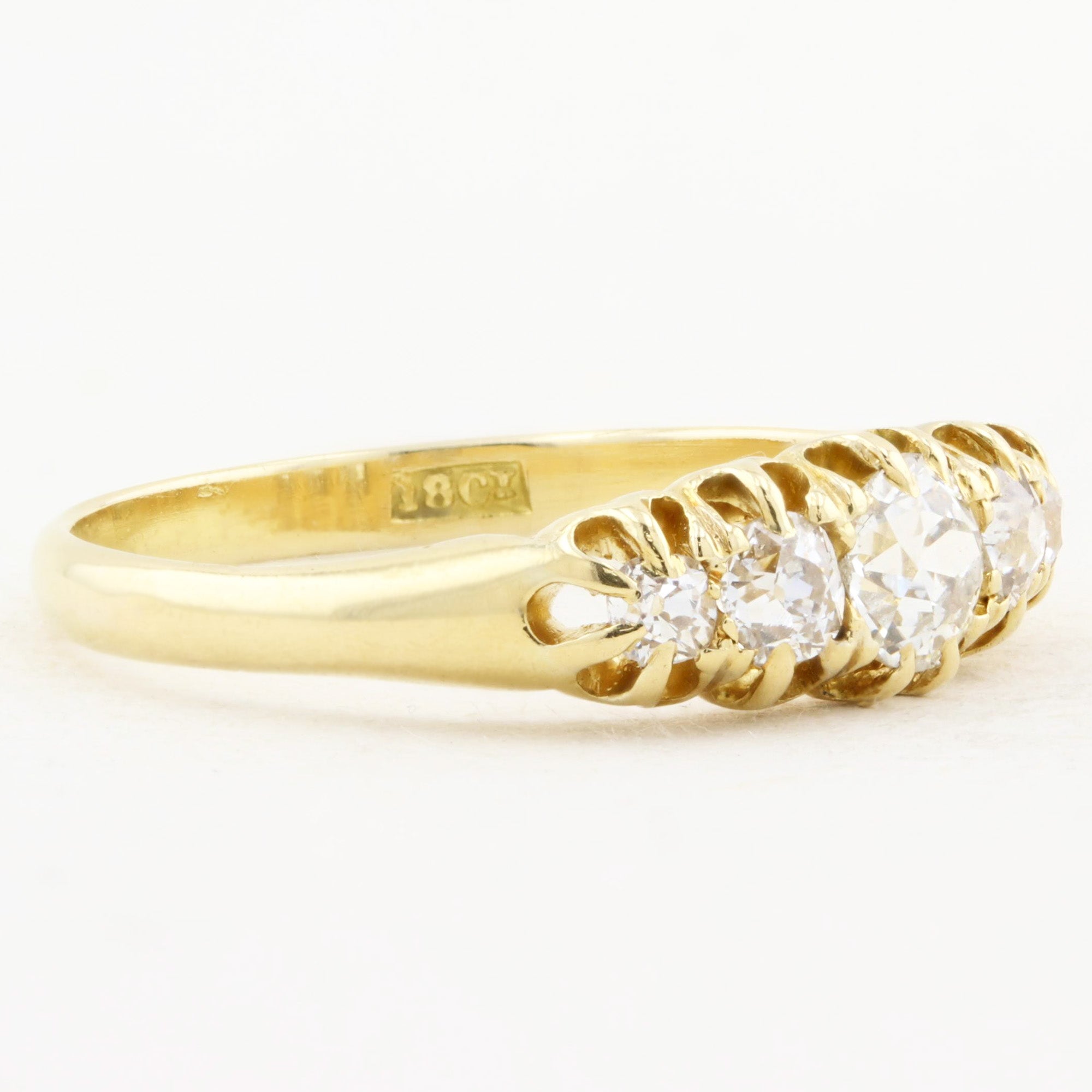 Antique Diamond Five Stone Ring