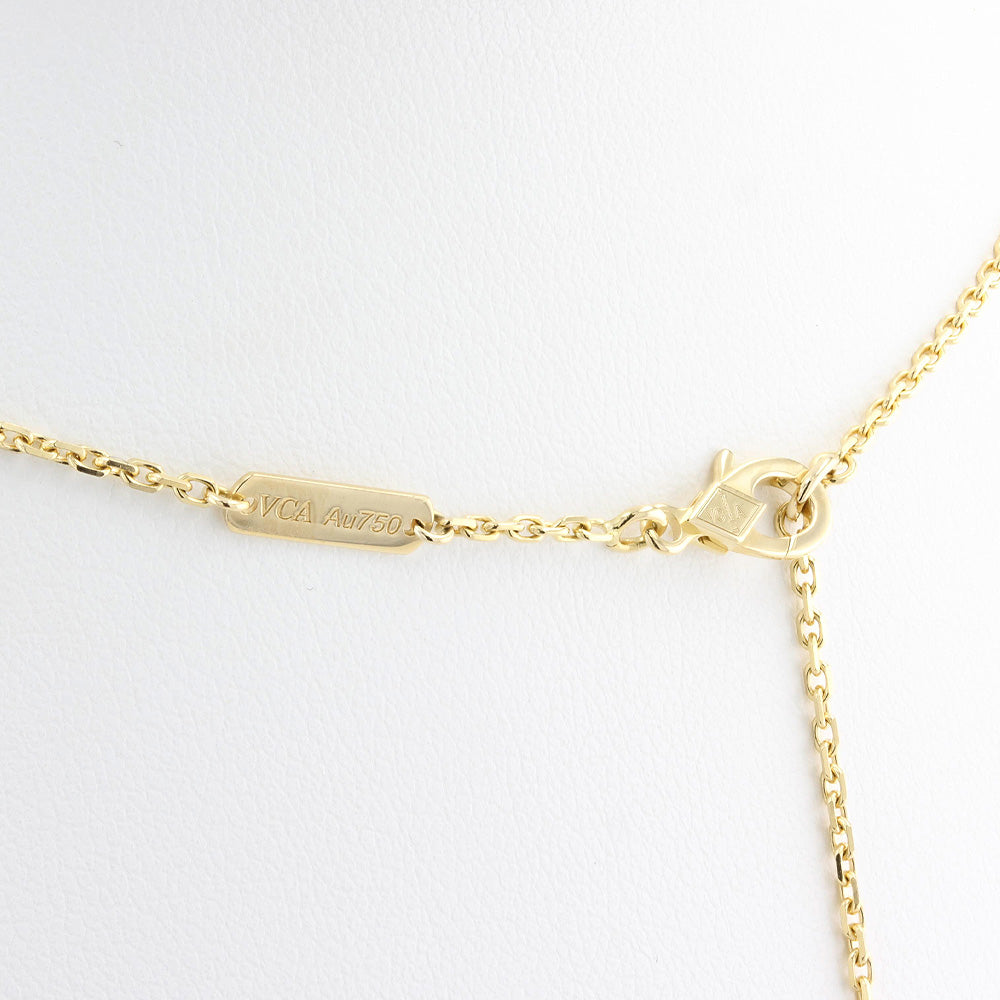 Van Cleef and Arpels Alhambra Yellow Gold Necklace