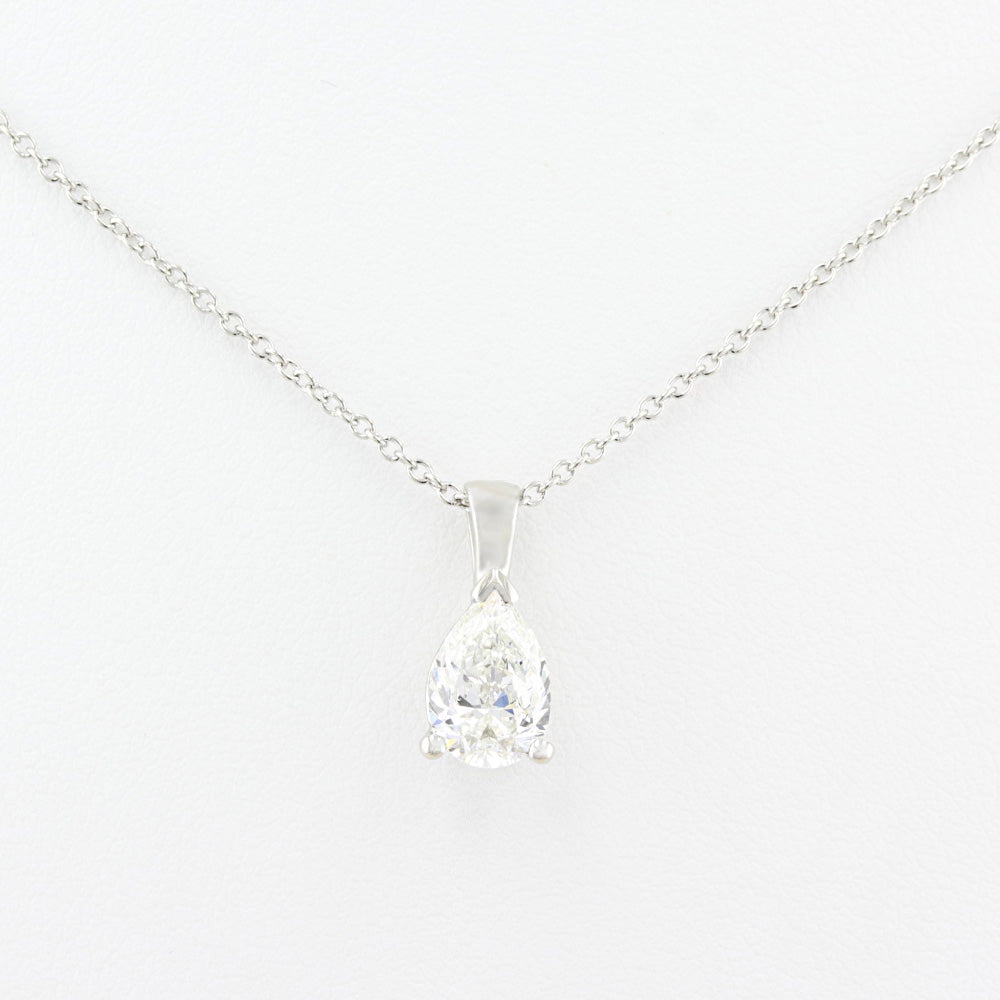 Mappin and Webb 1.50ct Pear Shape Diamond Pendant