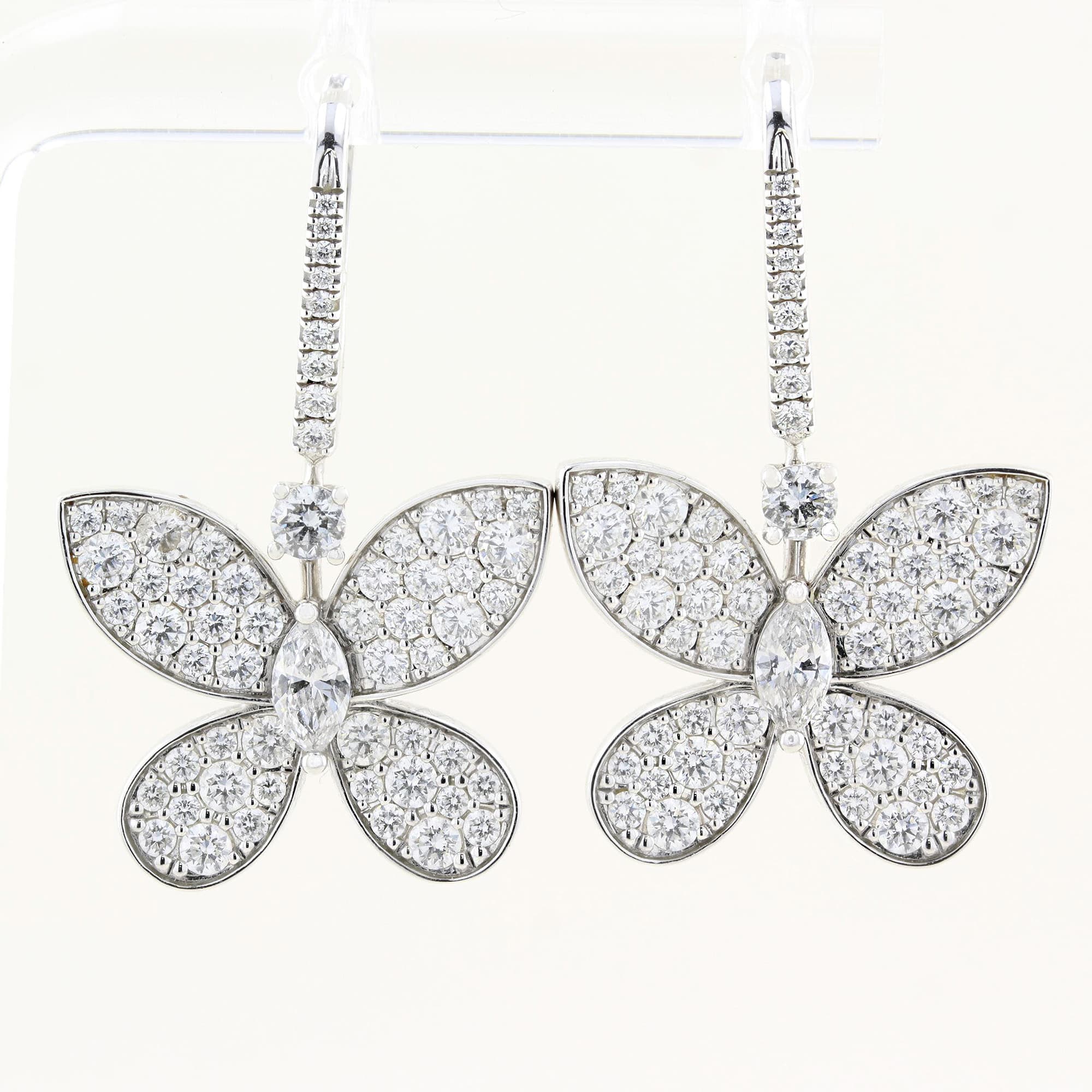 Graff Butterfly Diamond Earrings