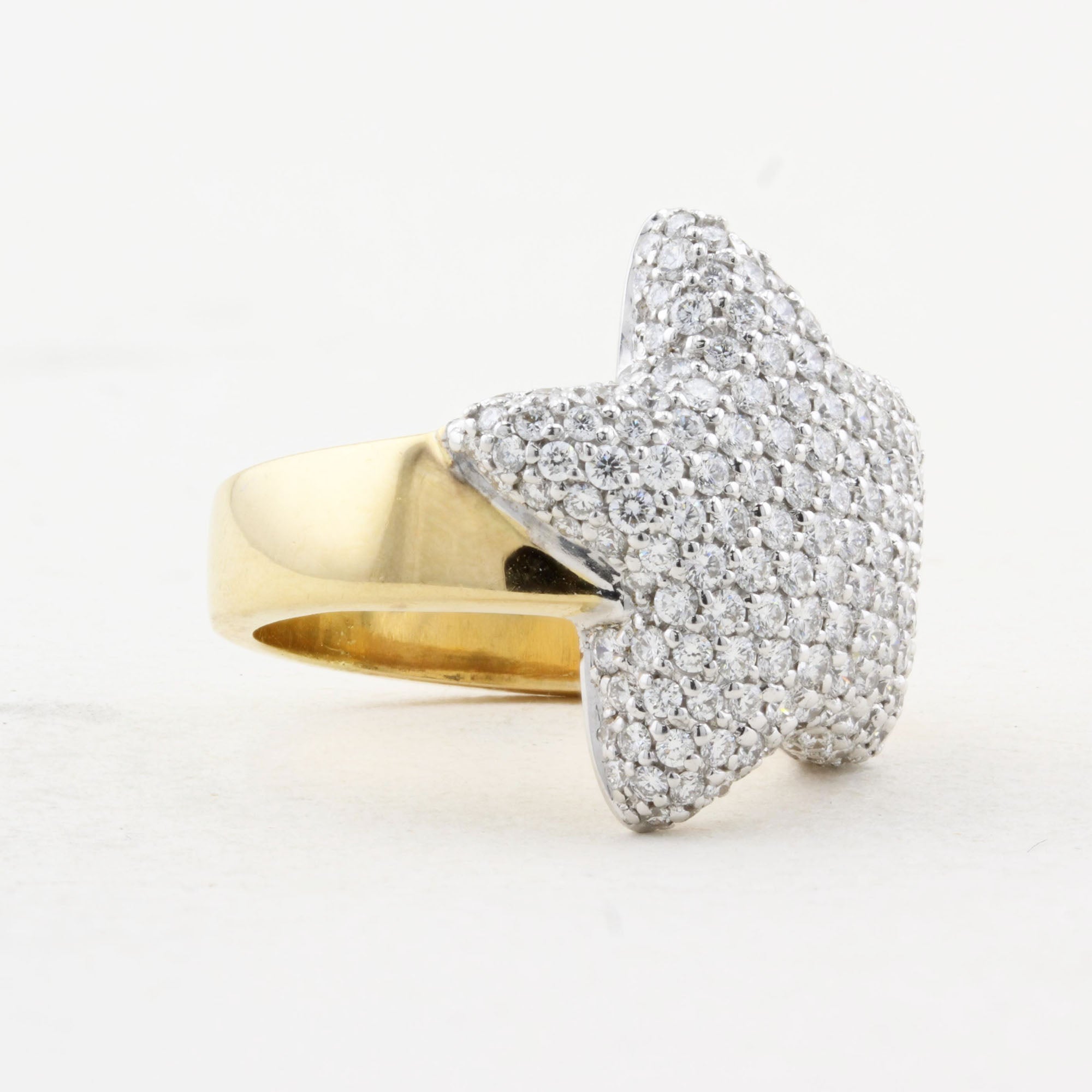 Breuning Diamond Star Ring