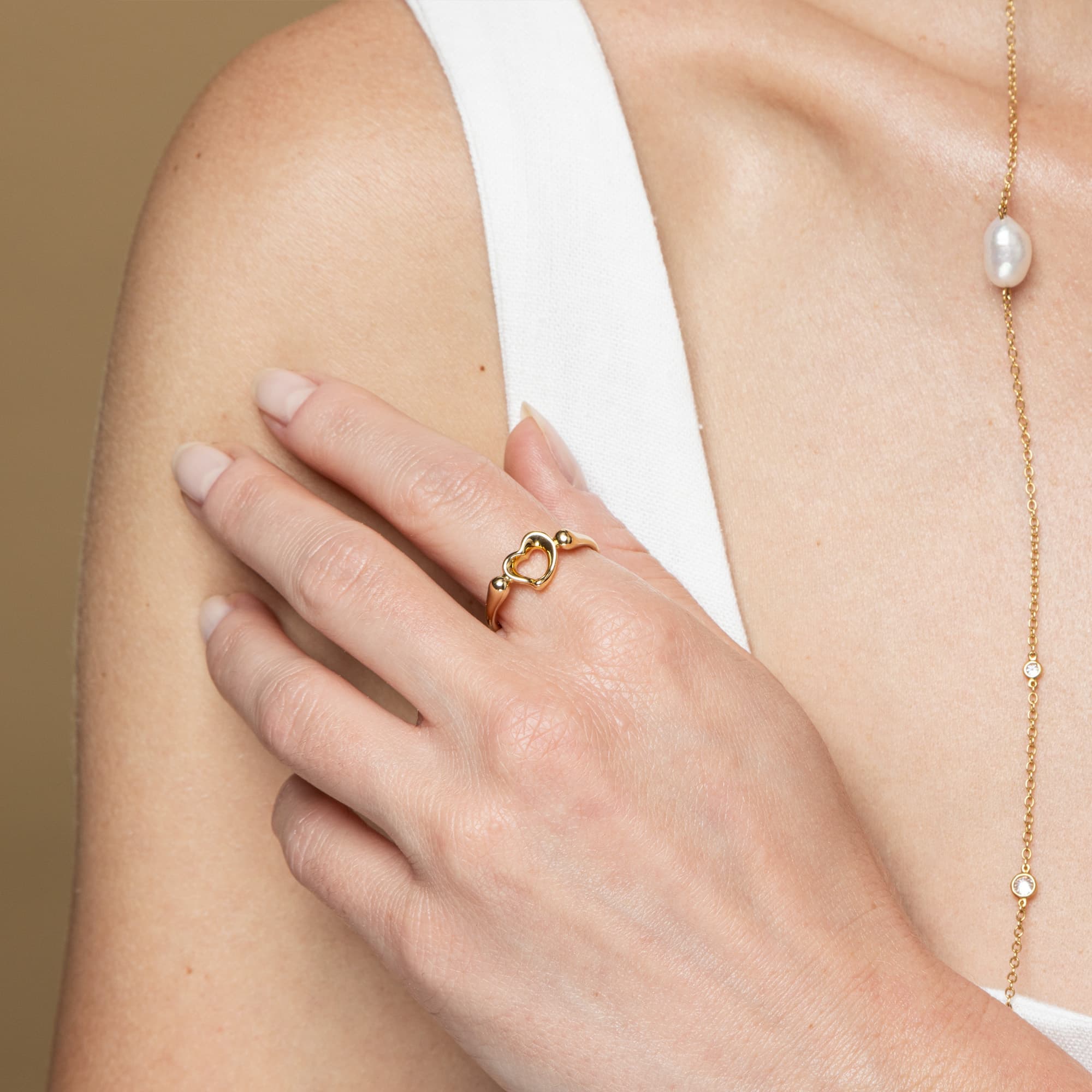 Tiffany & Co. Elsa Peretti Open Heart Ring