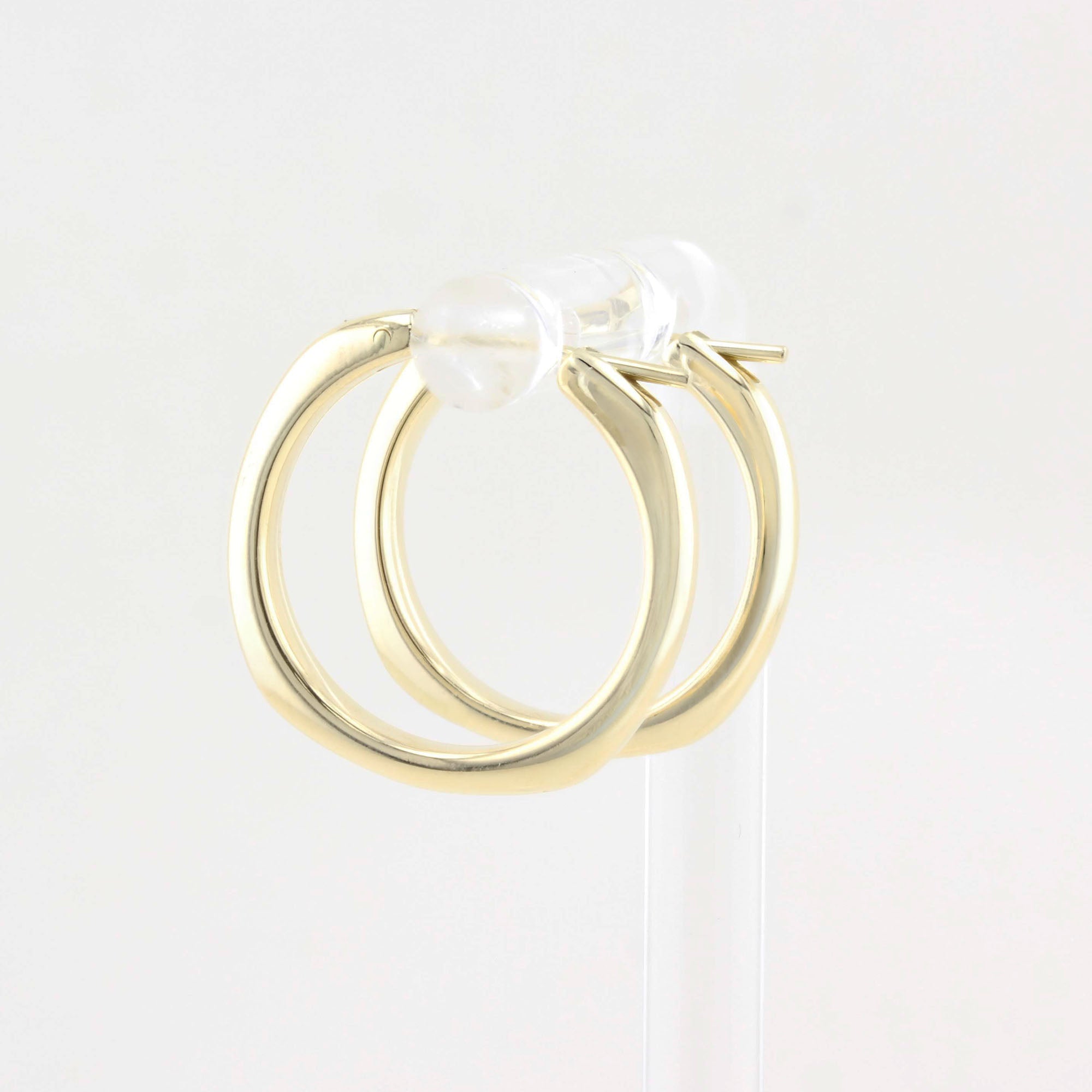 Tiffany & Co Yellow Gold Hoop Earrings