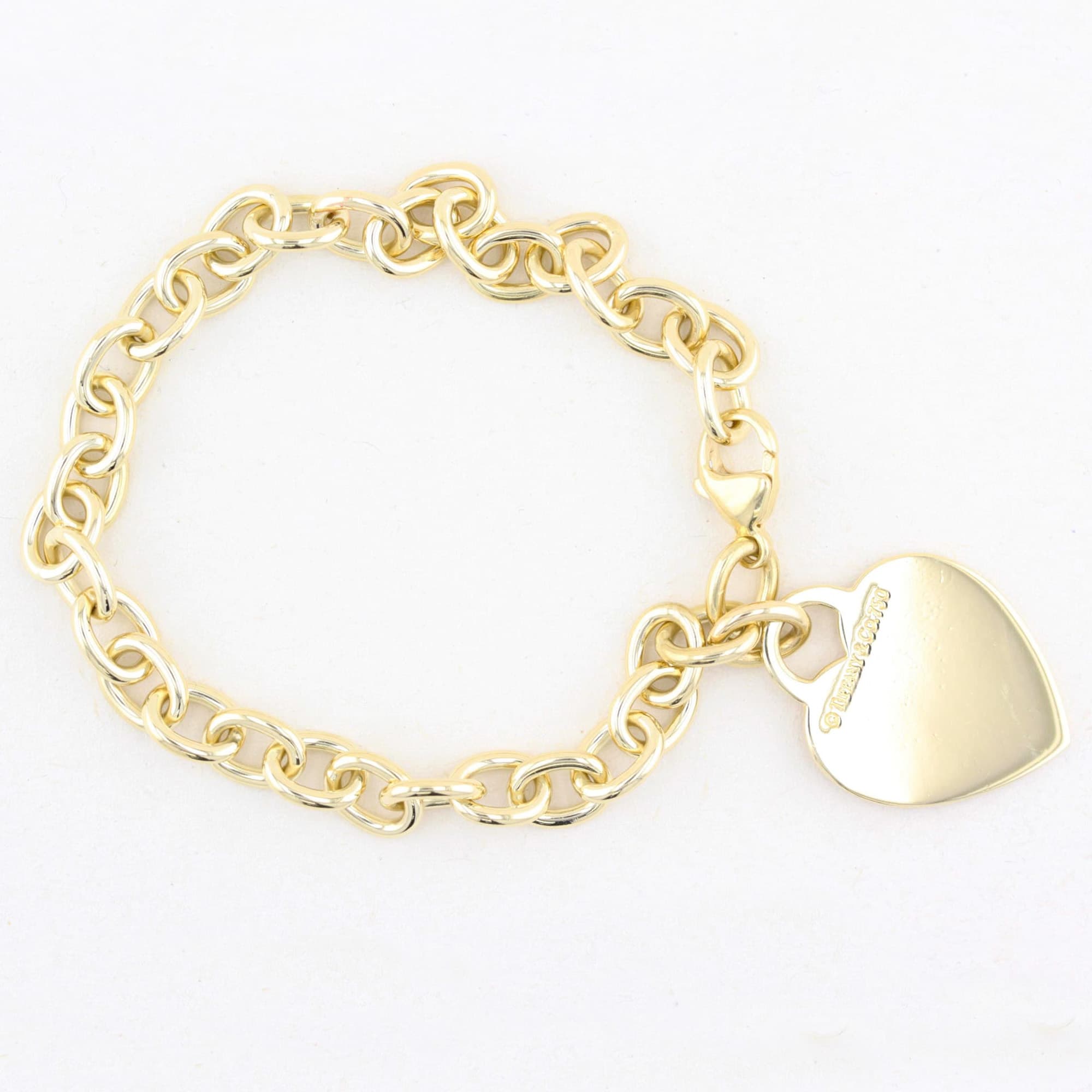 Tiffany & Co. Heart Tag Charm Bracelet