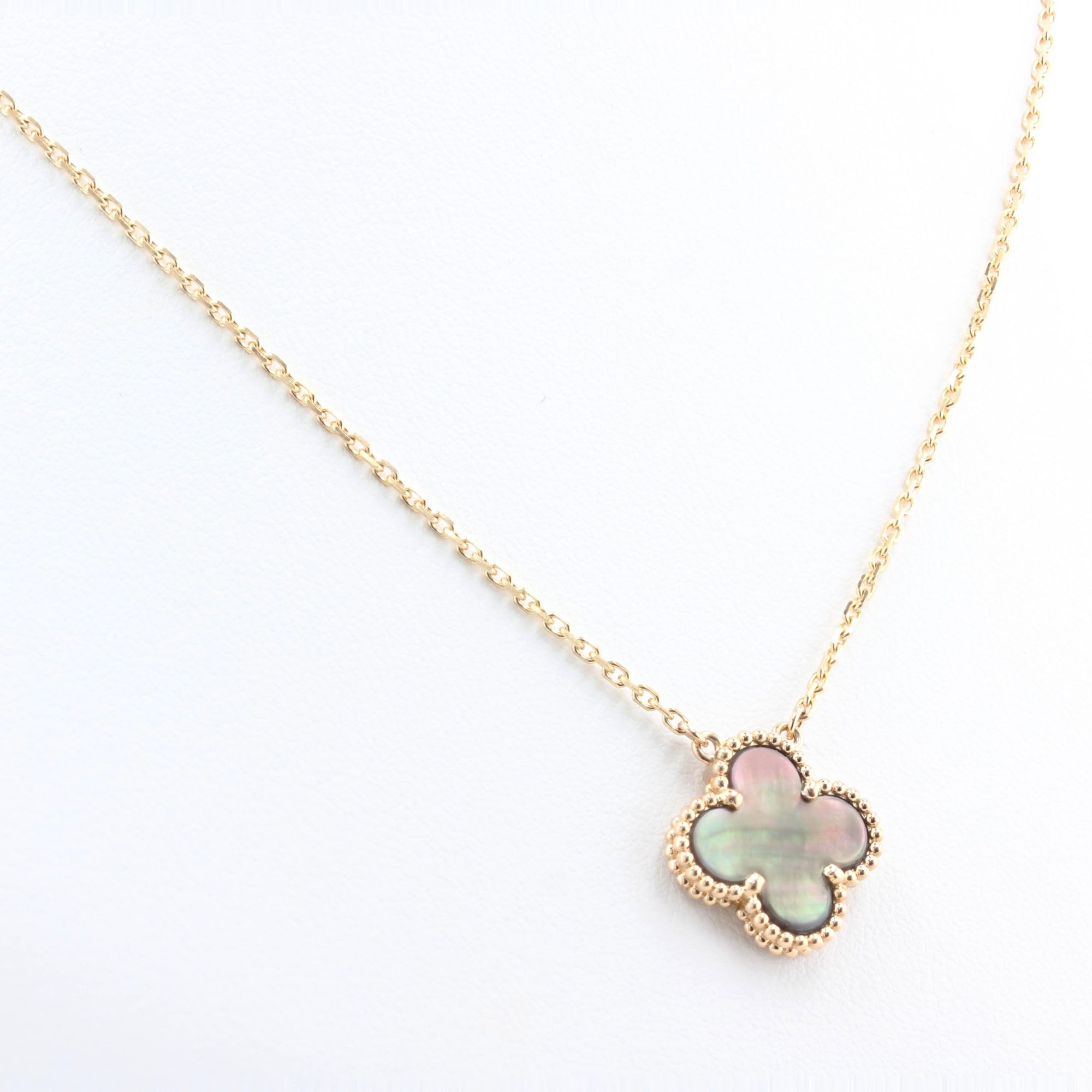 Van Cleef & Arpels Mother of Pearl Alhambra Necklace