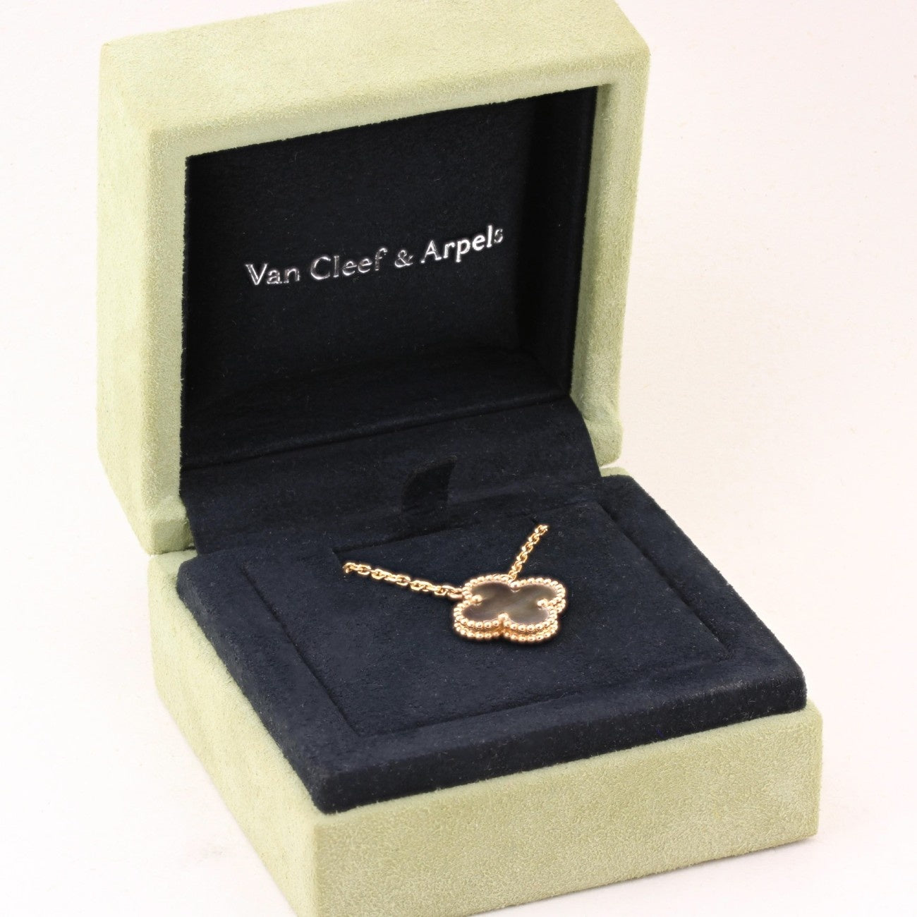 Van Cleef & Arpels Mother of Pearl Alhambra Necklace