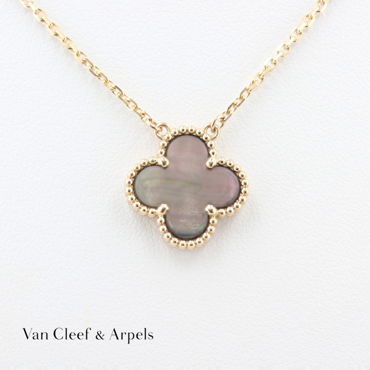 Van Cleef & Arpels Mother of Pearl Alhambra Necklace