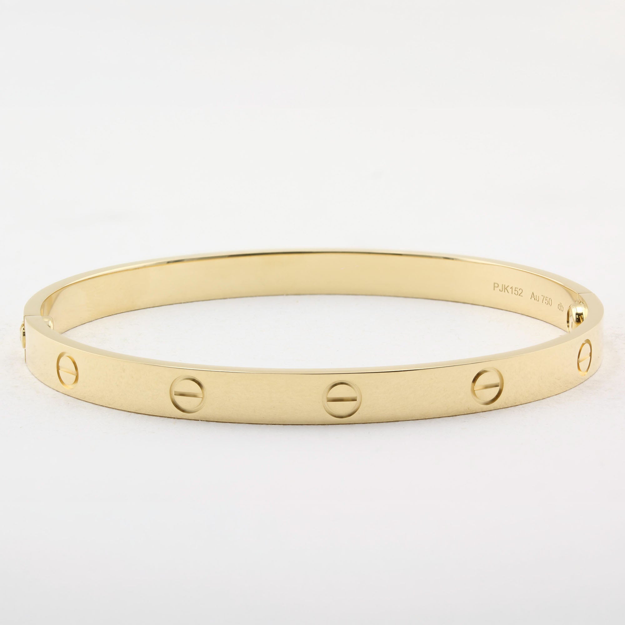 Cartier Classic Yellow Gold Love Bracelet - Size 20