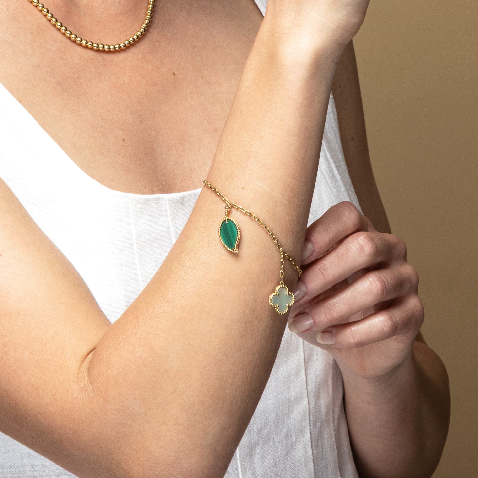 Van Cleef and Arpels Lucky Alhambra Bracelet