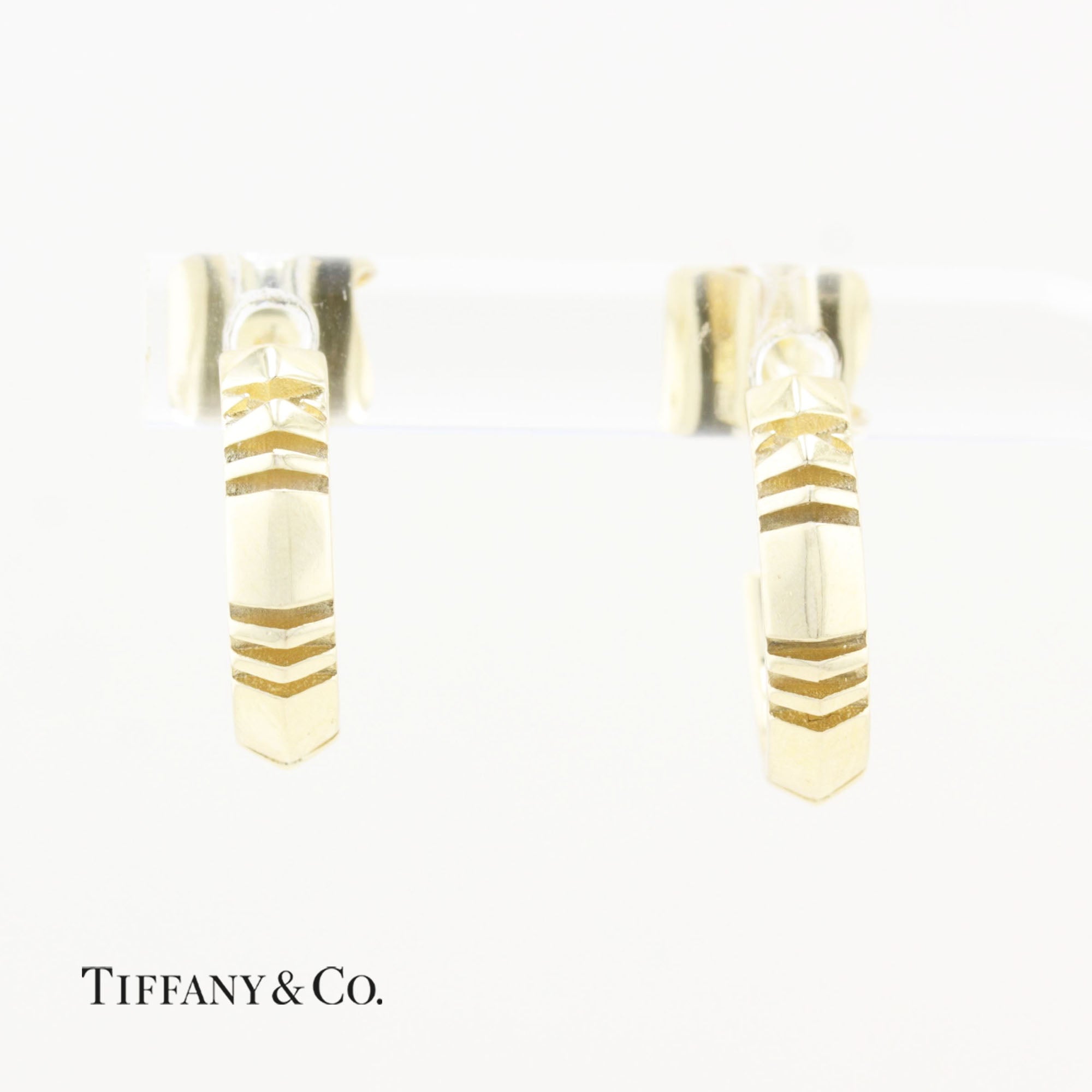 Tiffany & Co. Atlas 18ct Yellow Gold Hoop Earrings
