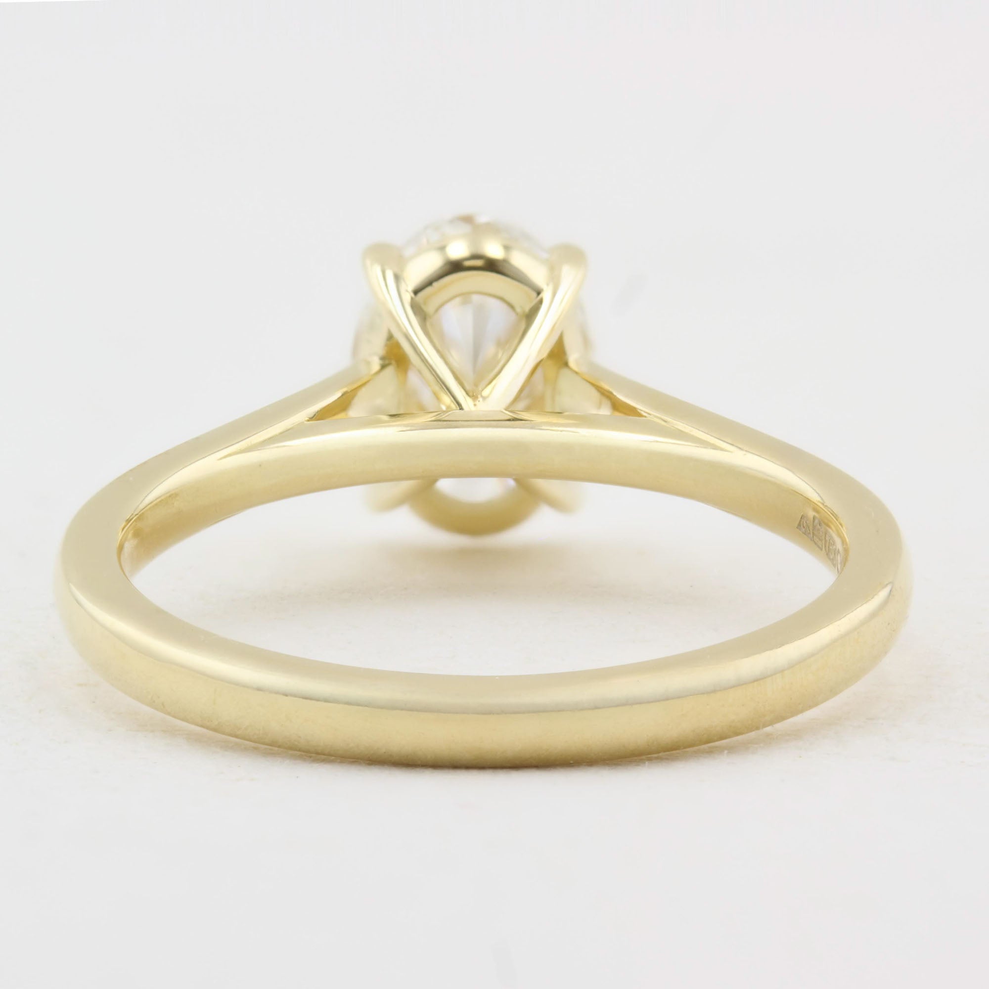 1.01ct Oval Diamond Solitaire Ring
