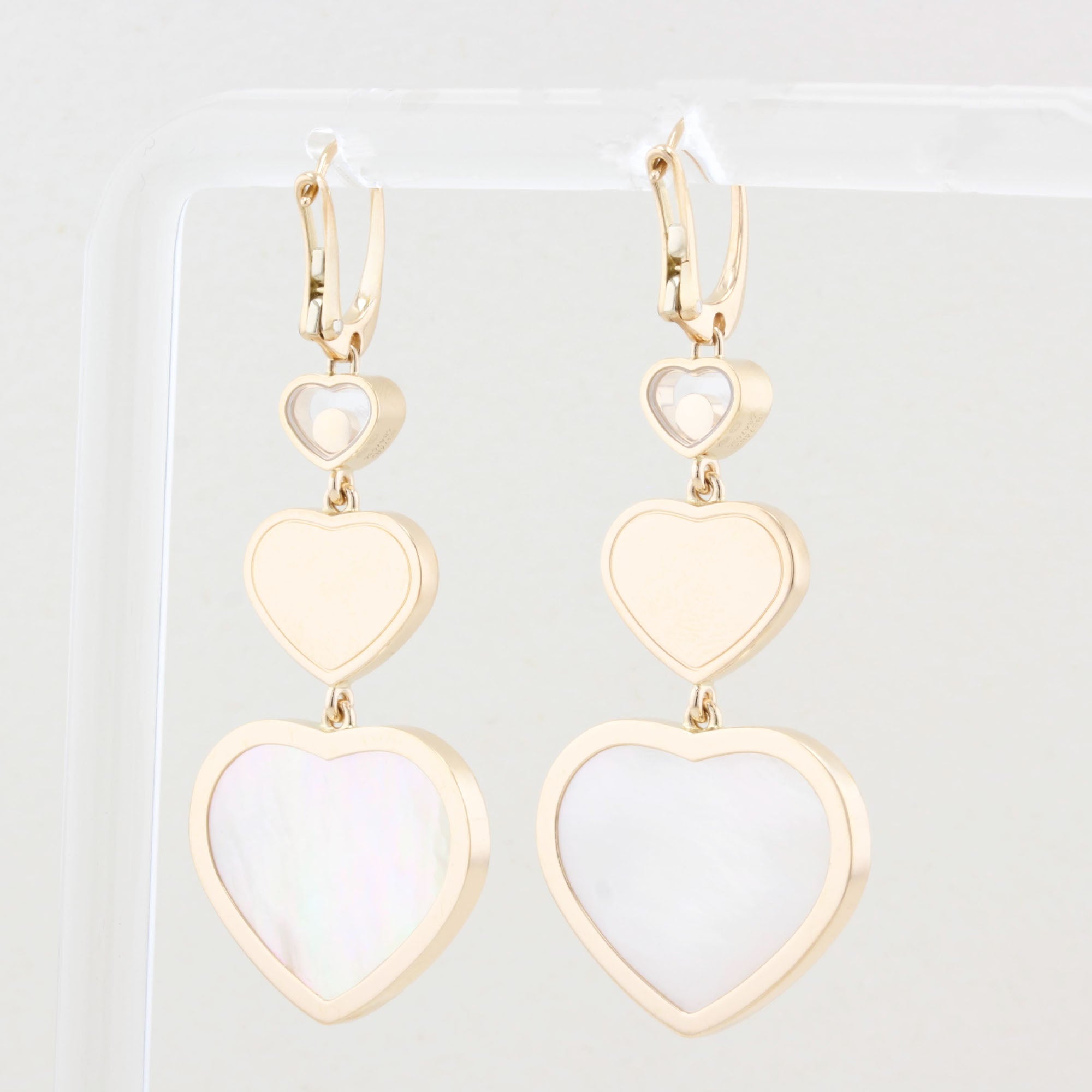 Chopard Happy Hearts Drop Earrings