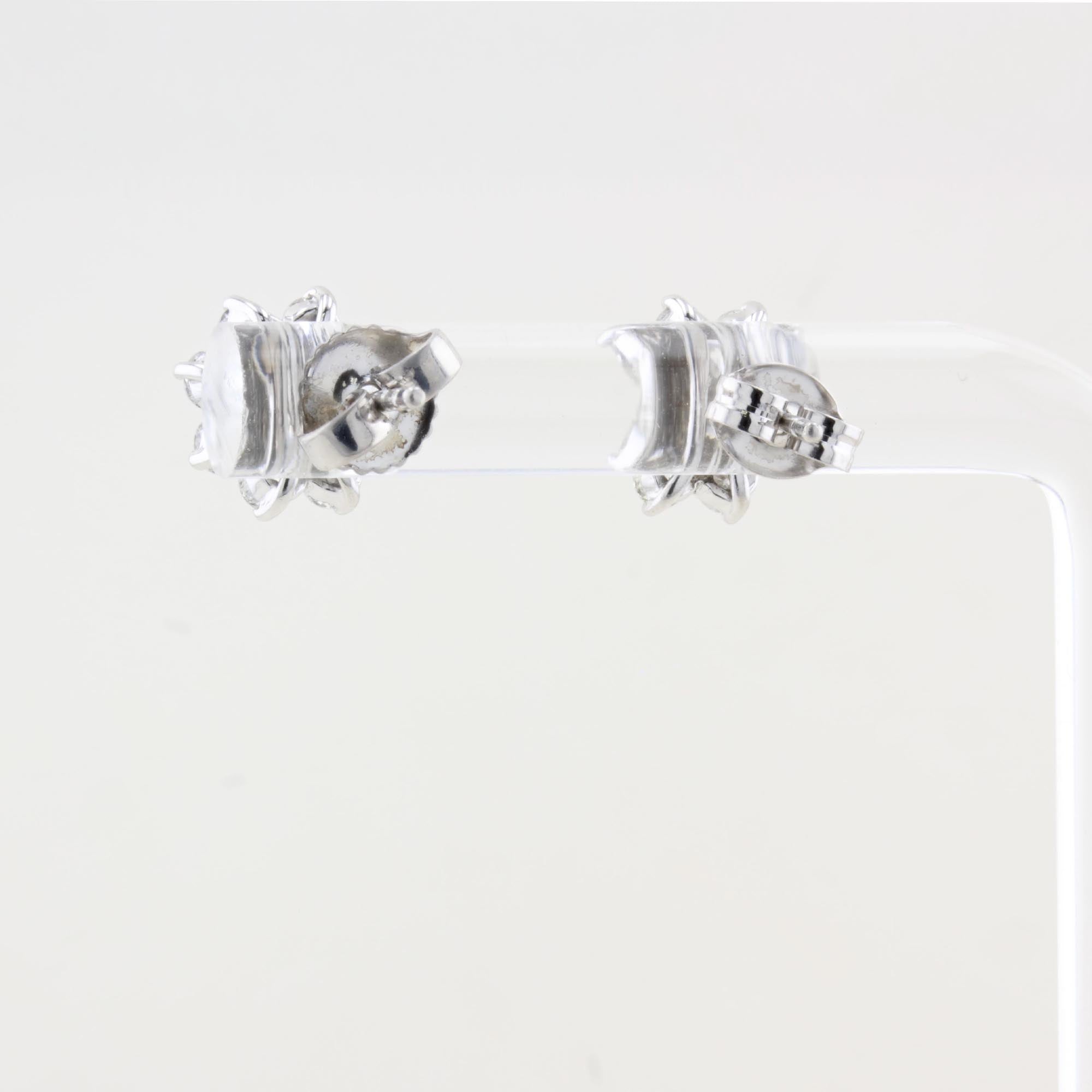 Diamond Cluster Earrings