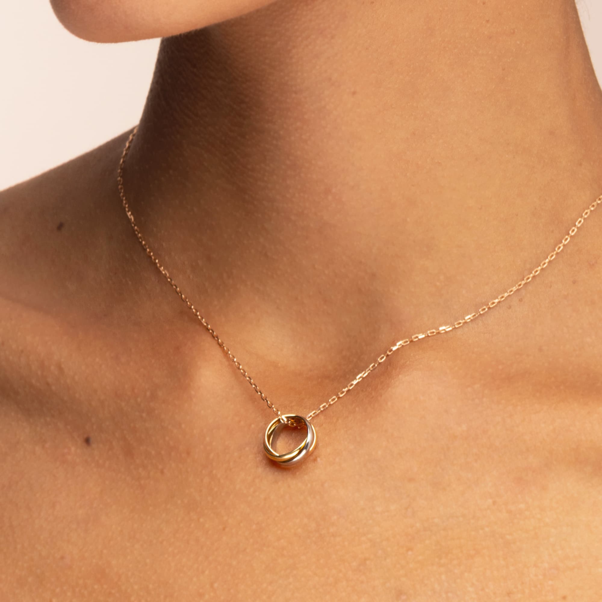 Cartier Mini Trinity Pendant Necklace