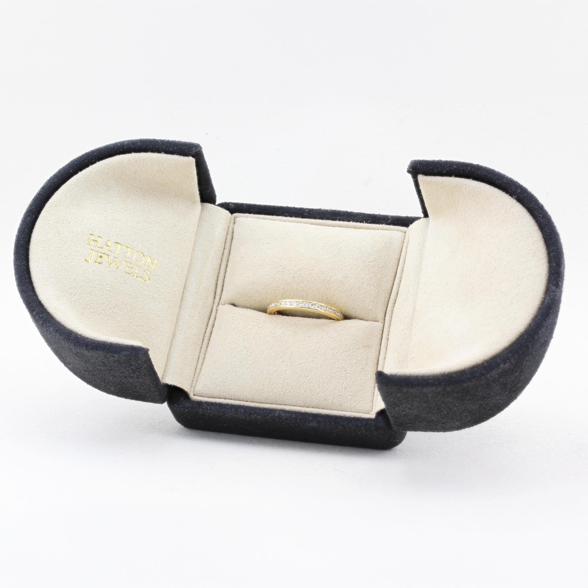 0.44ct Brilliant Cut Diamond Channel Set Eternity Ring