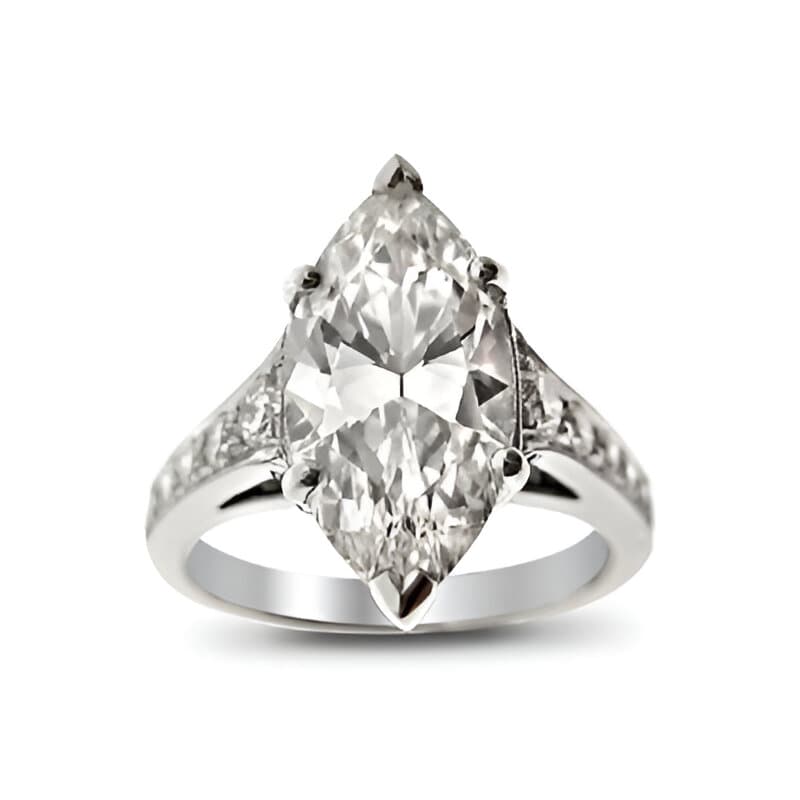 Lumine Marquise Diamond Engagement Ring
